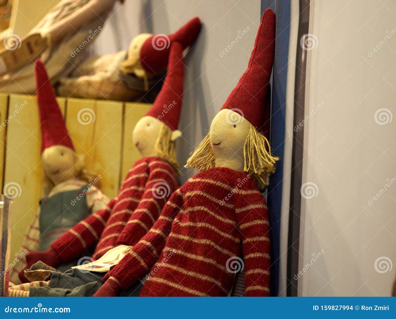 Grupo De Muñecas Creativas De Juguete Suave De Navidad Foto de archivo - Imagen de navidad, muñecas: 159827994