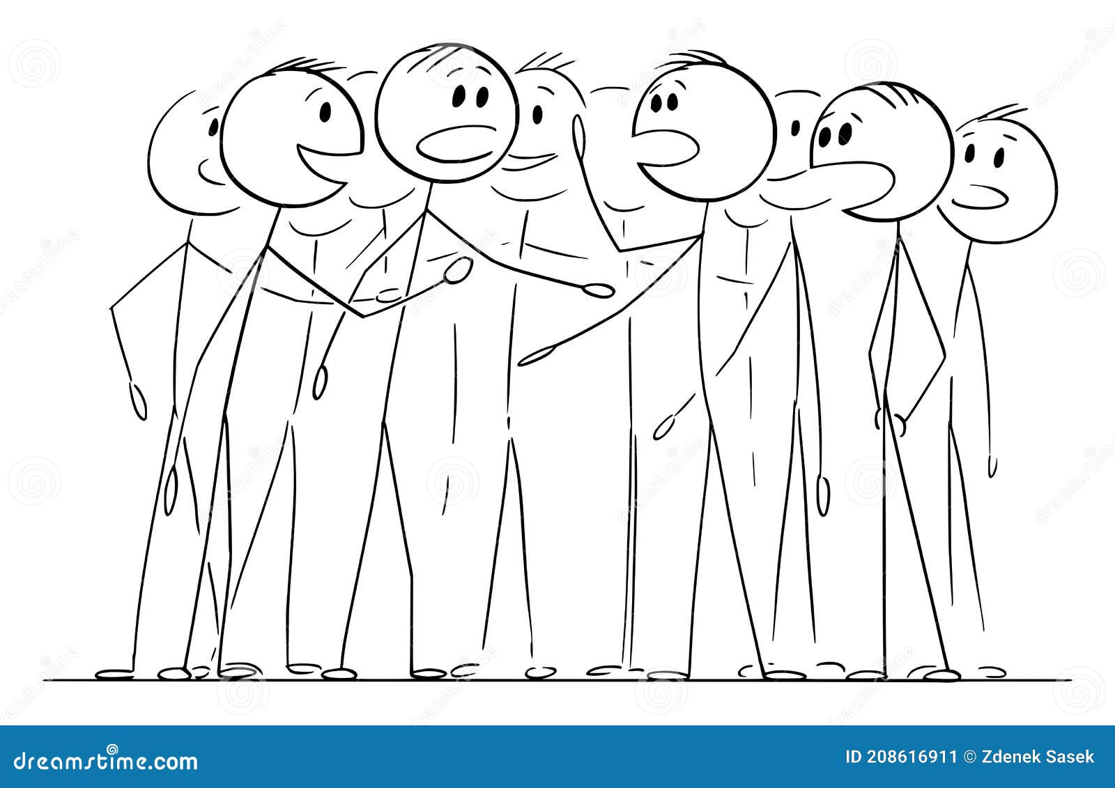Grupo De Personas Equipo O Multitud Está Hablando O Charlando Concepto De  Comunicación Vector Ilustración De Dibujos Animados Ilustración del Vector  - Ilustración de persona, divertido: 208616911