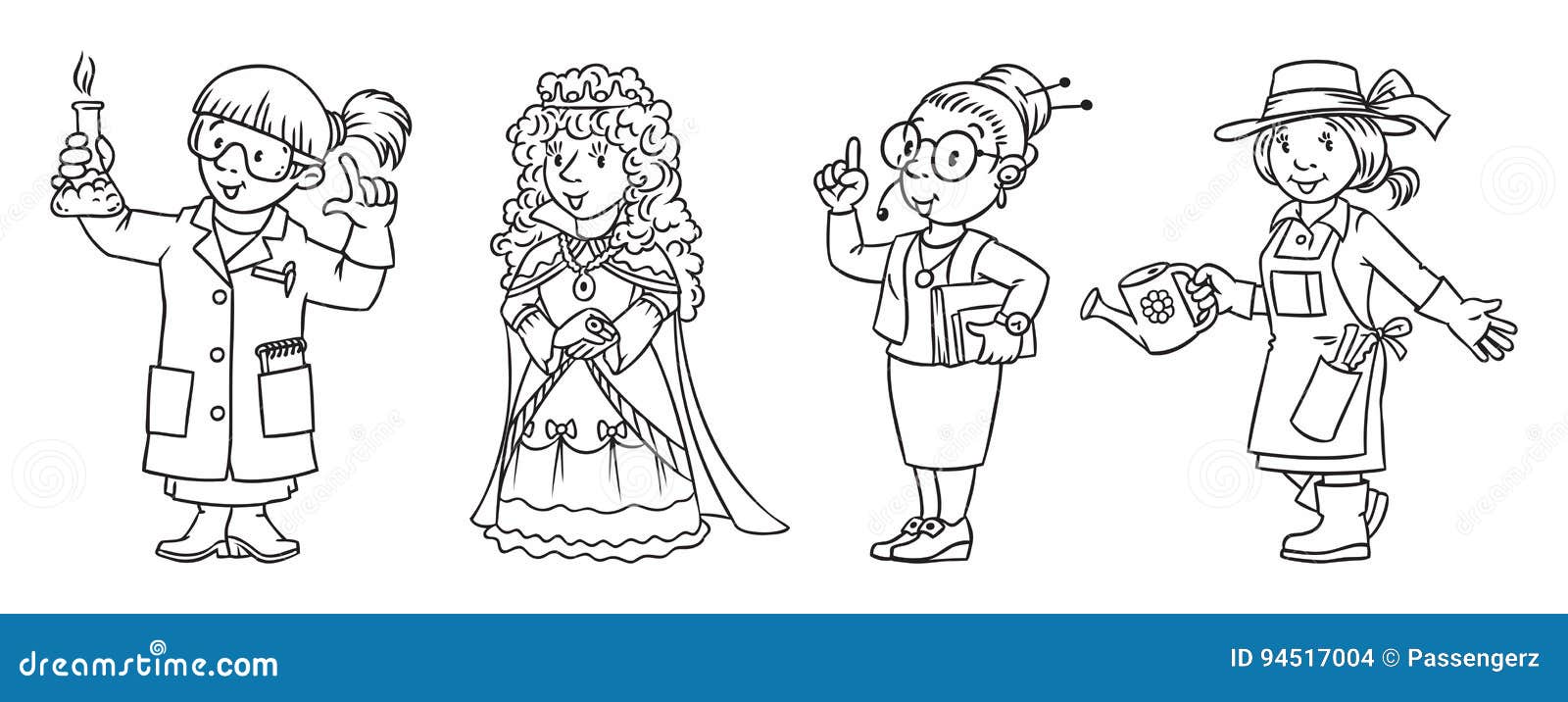 Desenhos de profissões para colorir e imprimir - Desenhos Para Colorir