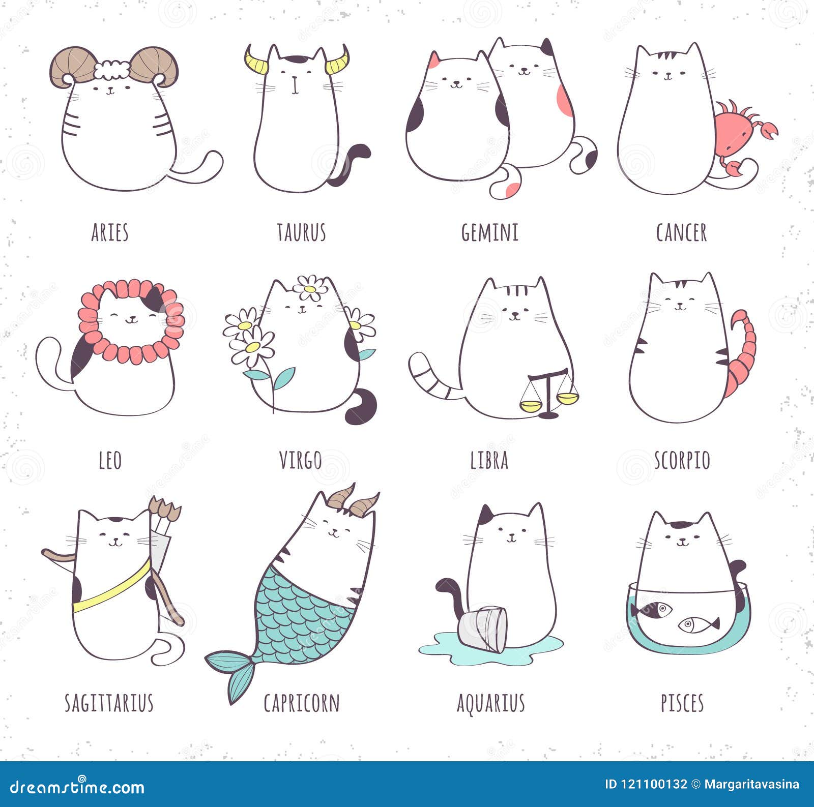 Gatos Dos Desenhos Animados Do Vetor Ilustração do Vetor - Ilustração de  projeto, gatinho: 67285131