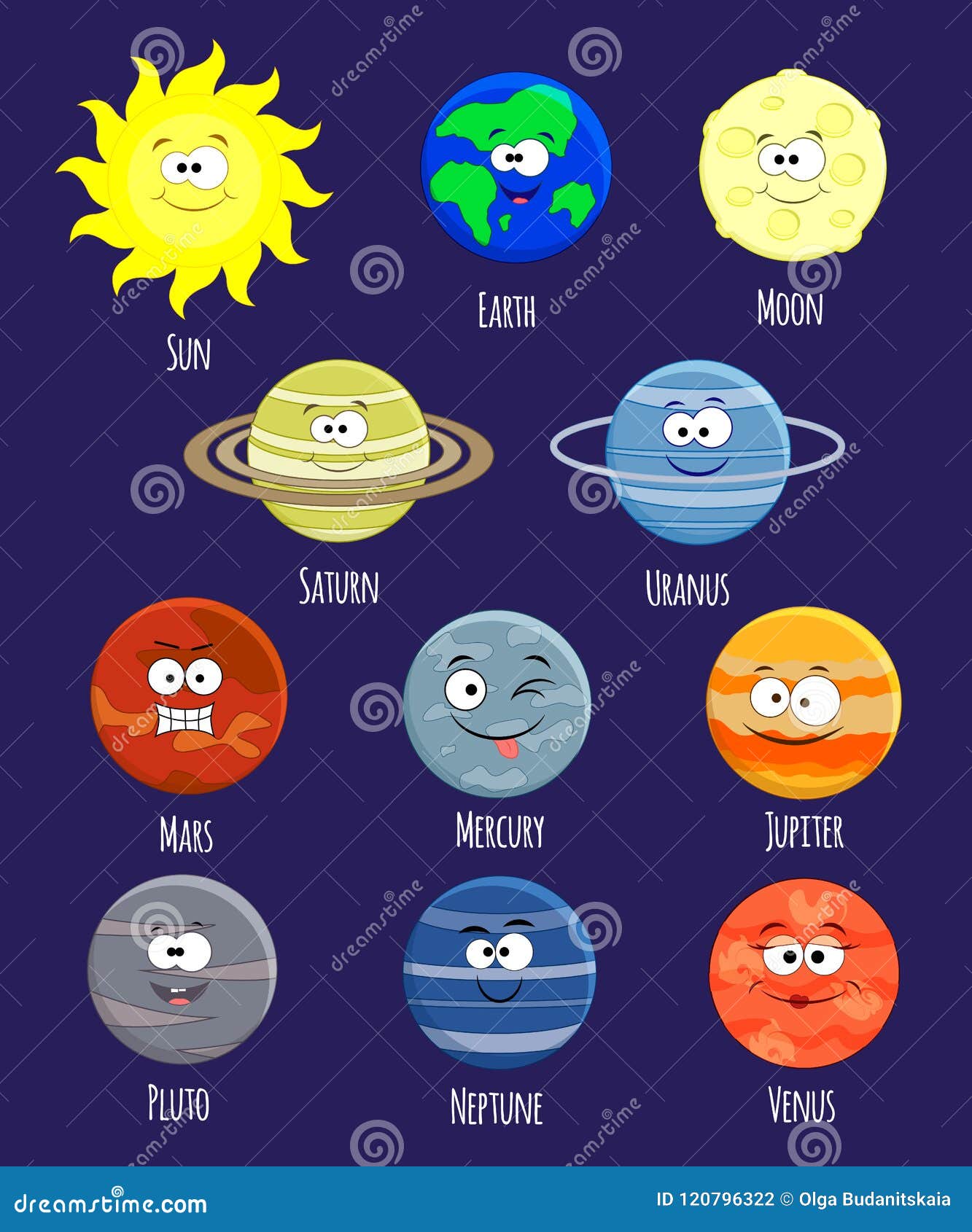 Featured image of post Como Desenhar Os Planetas Do Sistema Solar Merc rio v nus terra marte j piter