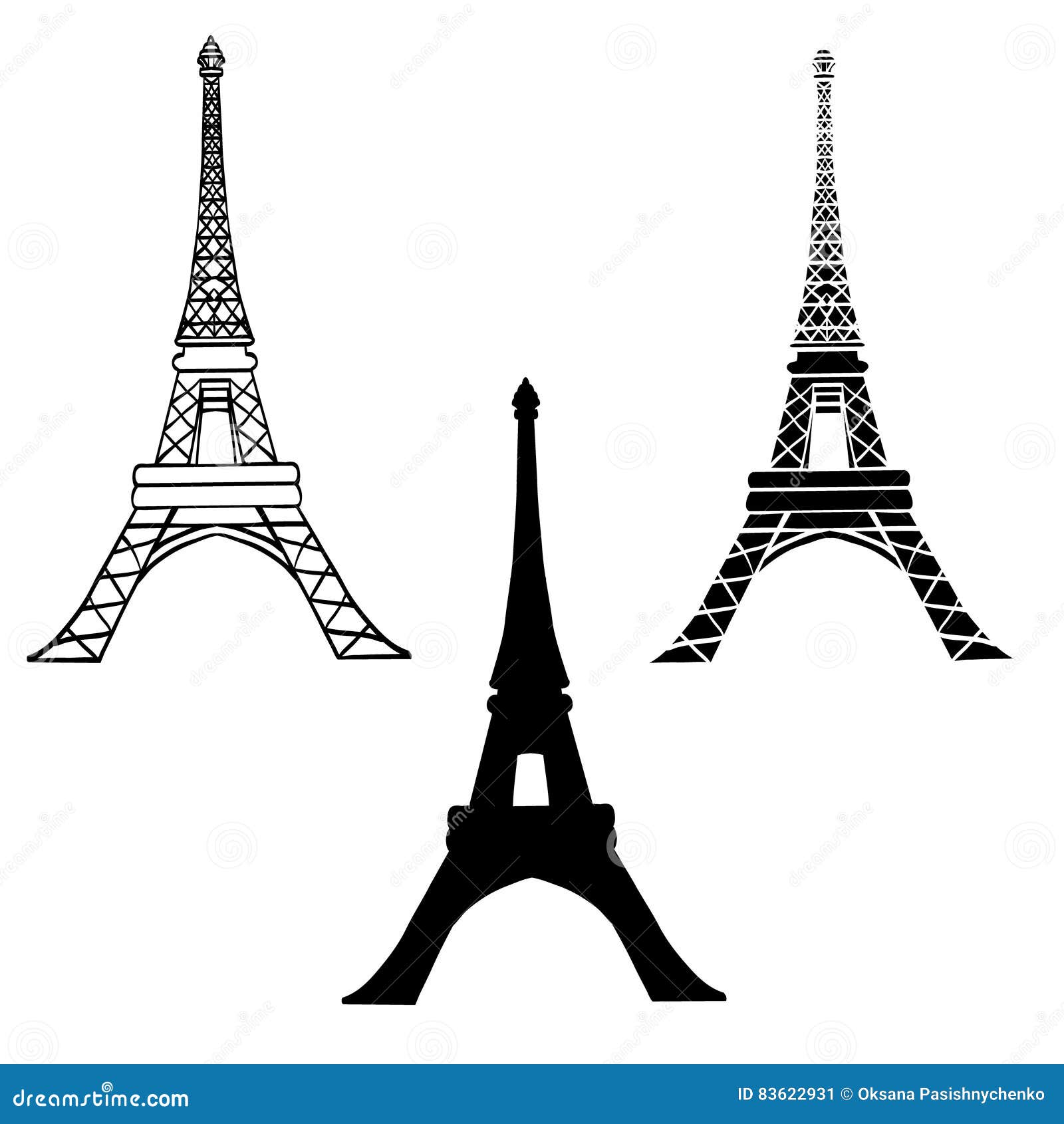 Torre Eiffel, Silueta, Torre Eiffel PNG, Torre Negra Imágenes