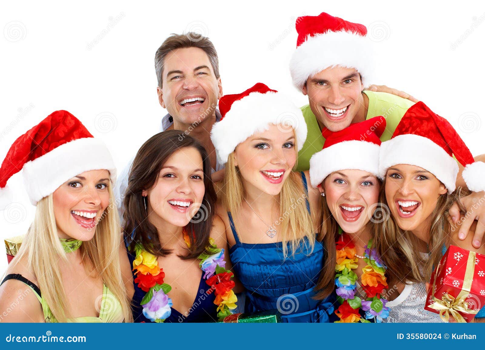 Grupo Dos Povos Do Natal Feliz. Foto de Stock - Imagem de senhora, corpo:  35580024