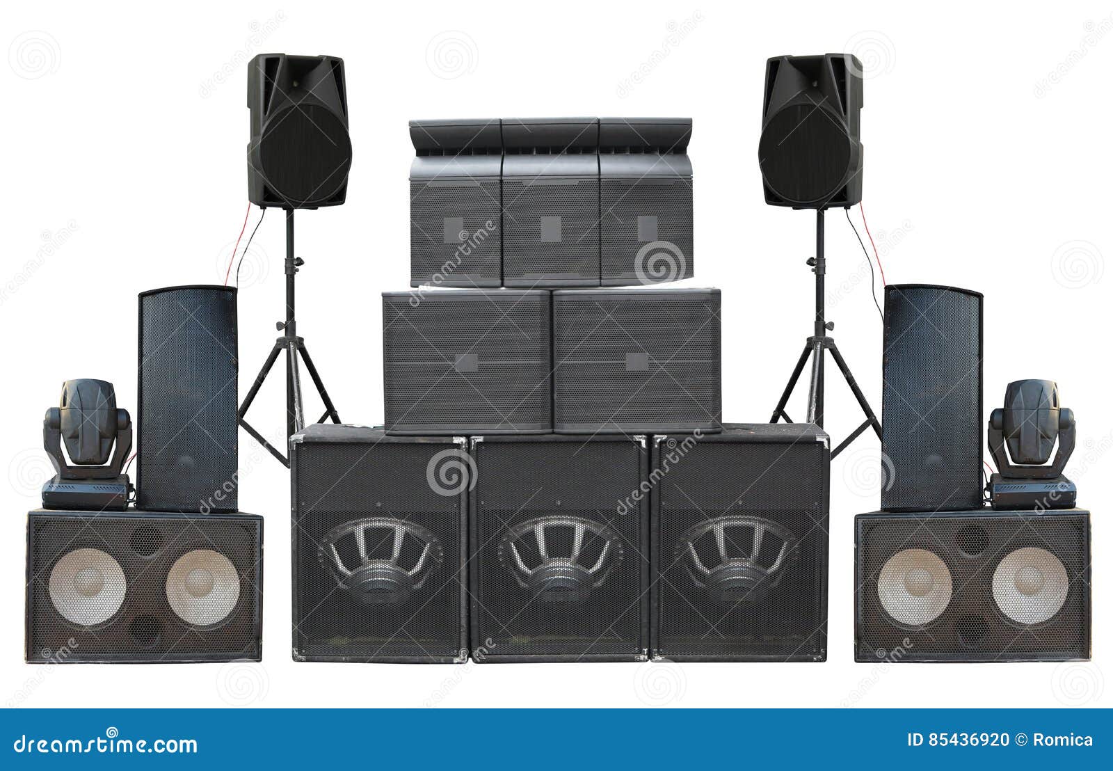 Equipo Audio De La Música: Tecnología De Los Presidentes Del Sistema De  Sonido Foto de archivo - Imagen de multimedias, ruidosamente: 122907160