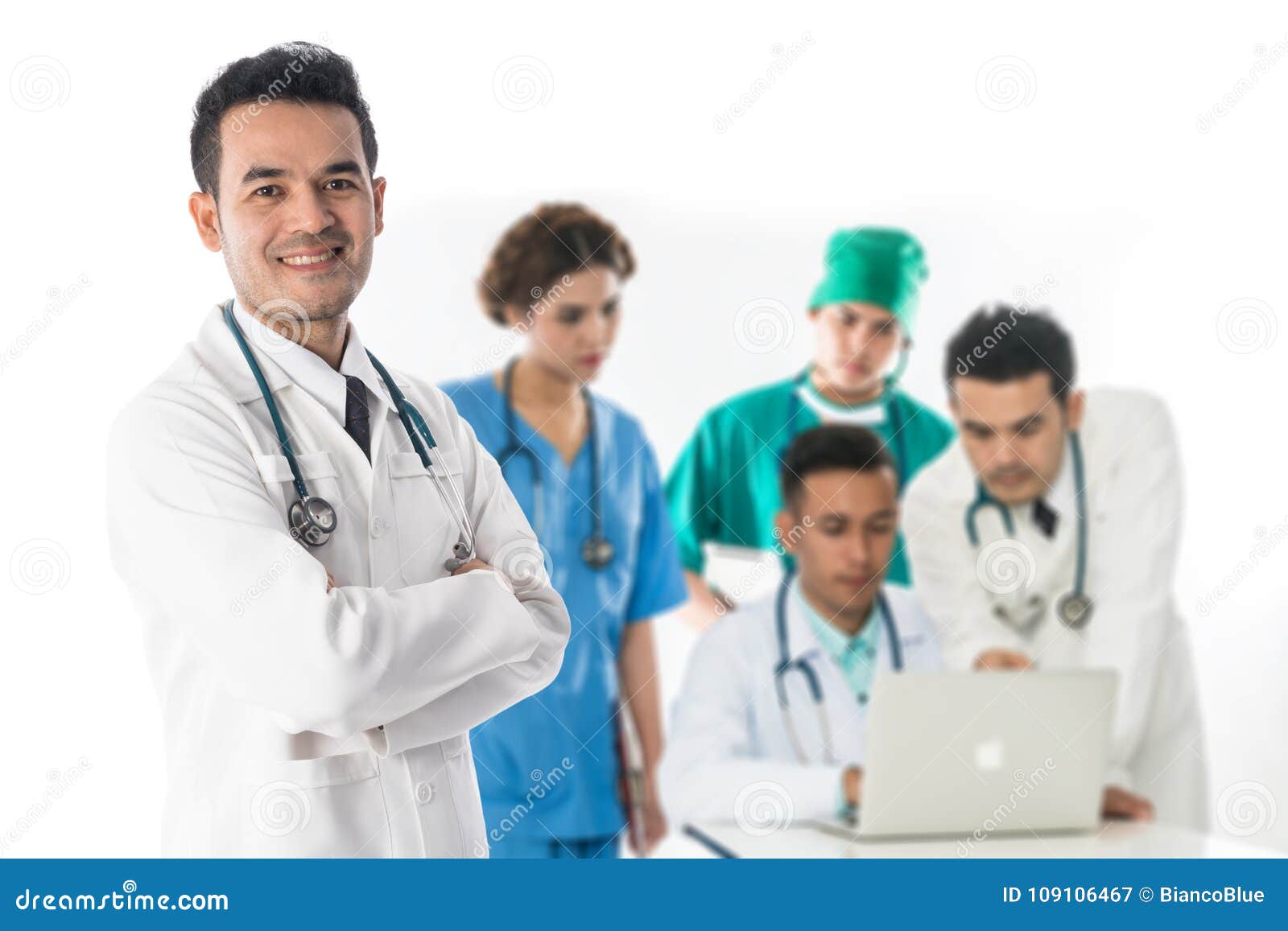 Doutores Da Medicina Médico, Enfermeira Do Hospital E Doutor