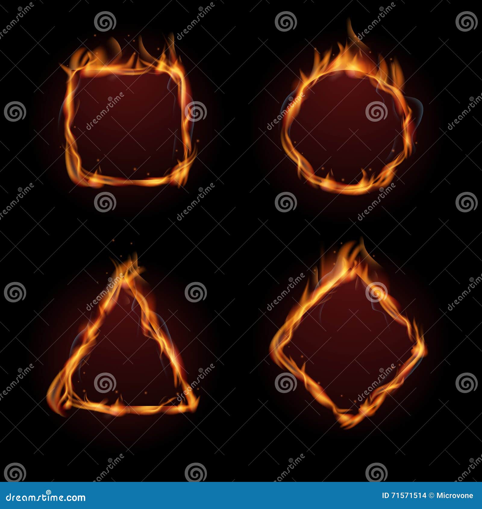 Vetores de Conjunto De Elementos De Design De Fogo Vetor e mais imagens de  Abstrato - Abstrato, Calor, Chama - iStock