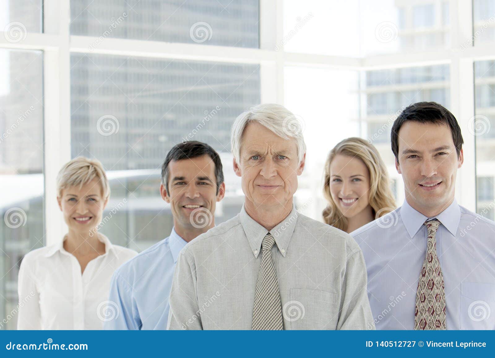 Gruppo Del Dirigente Aziendale - Ritratto Del Gruppo - Gente Di Affari Che Sta In Una Fila Immagine Stock - Immagine di businesswoman, maschio: 140512727