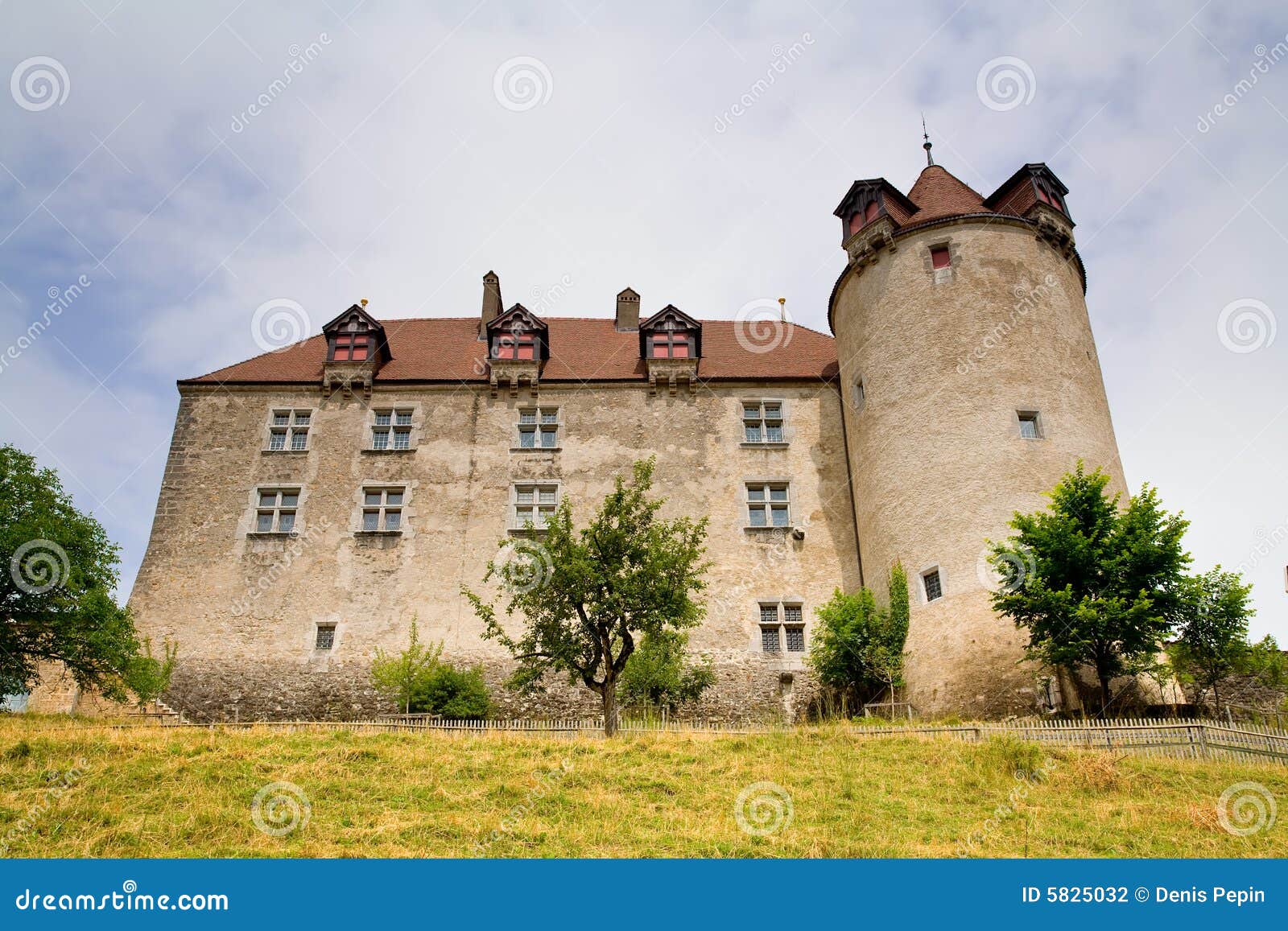 gruyeres castle, fribourg canton, switzerland