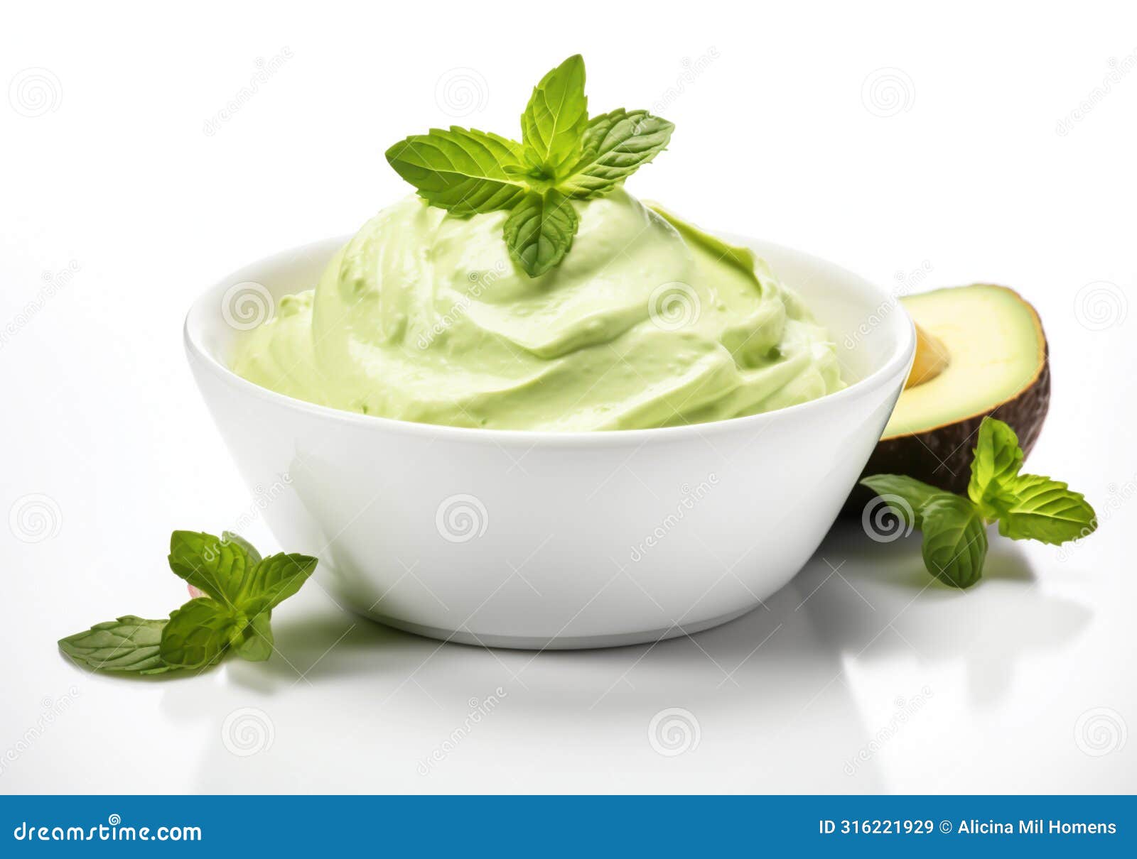 guacamole, delicious avocado sauce widely used in cooking, for healthy eating