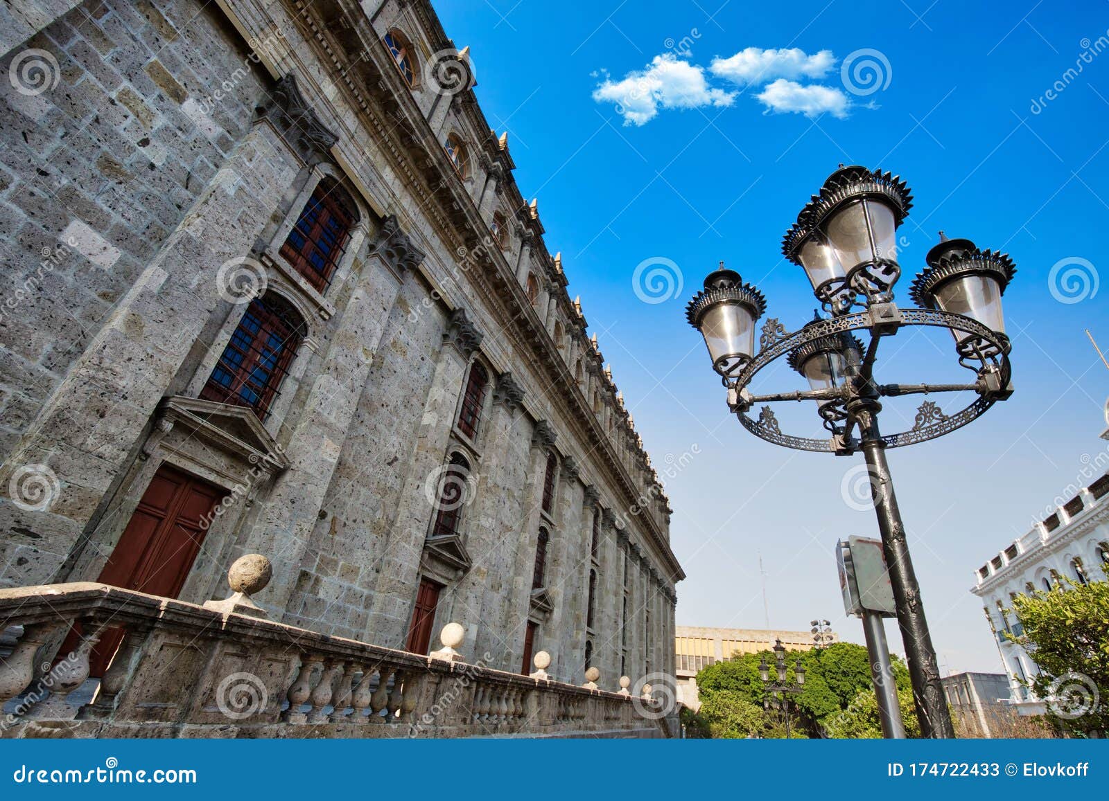 guadalajara streets in cityÃ¢â¬â¢s historic center centro historico