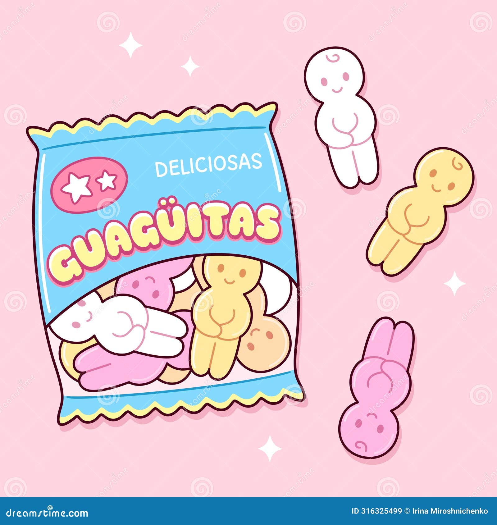 guaguitas chilean marshmallow candy
