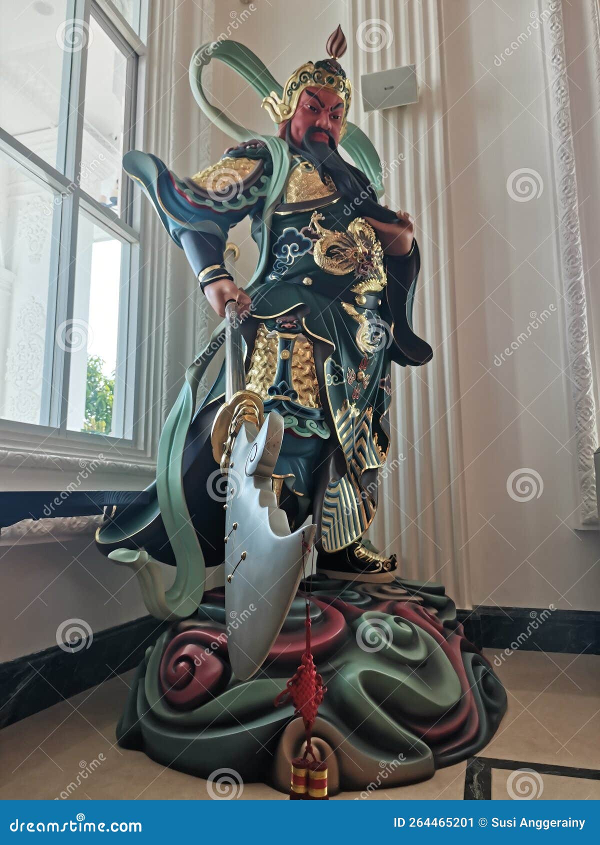 Guan Yu or Guan Gong, Chinese God of War Editorial Photo Image of