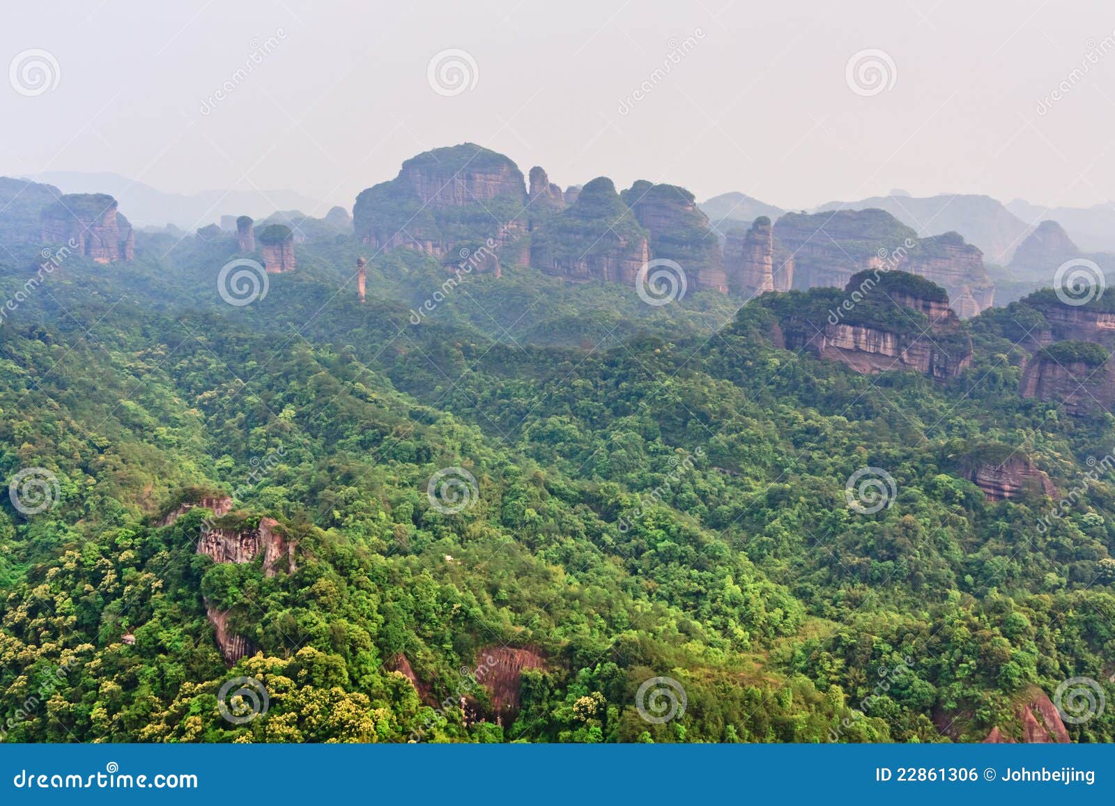 guangdong danxia mountain world geology park,china