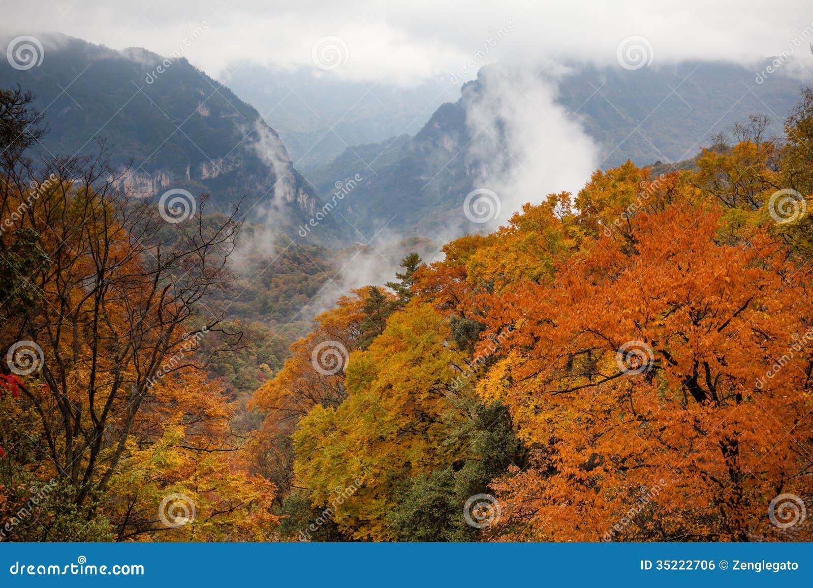 guangwu mountain in autumn
