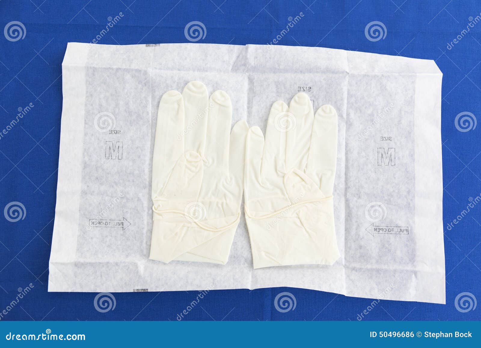 Guantes Quirúrgicos Estéril Foto de archivo Imagen de guantes, guante