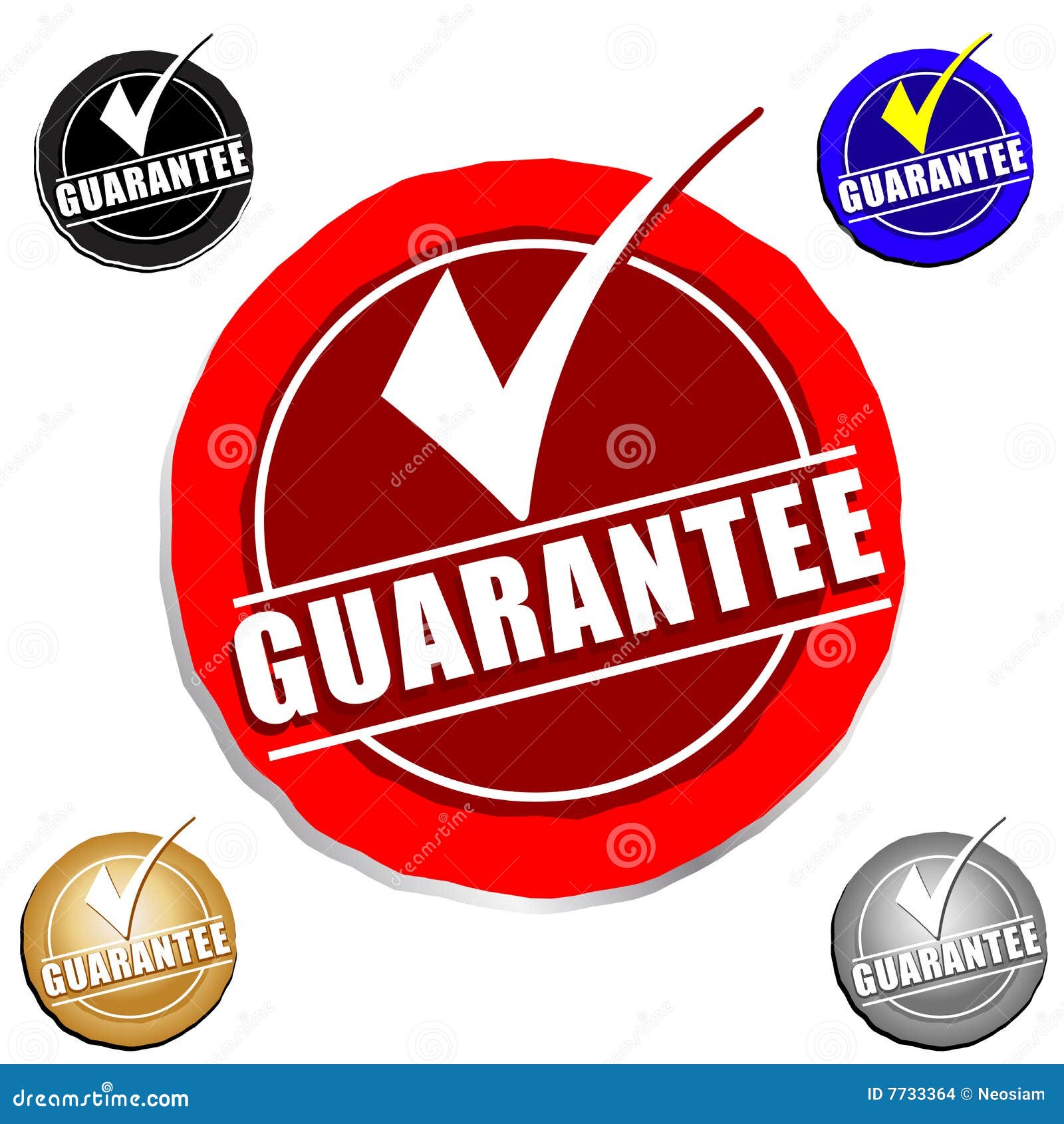 Guarantee Icon stock vector. Illustration of guaranteed 7733364