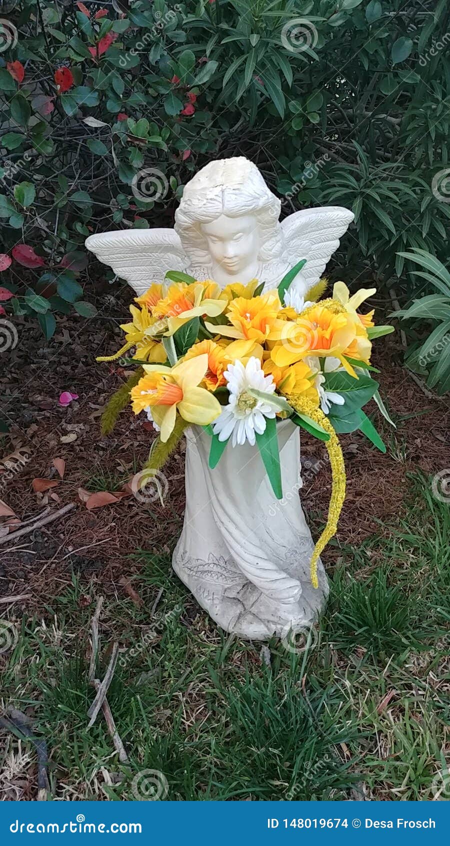 Guardian angel stock photo. Image of guardian, flower 148019674