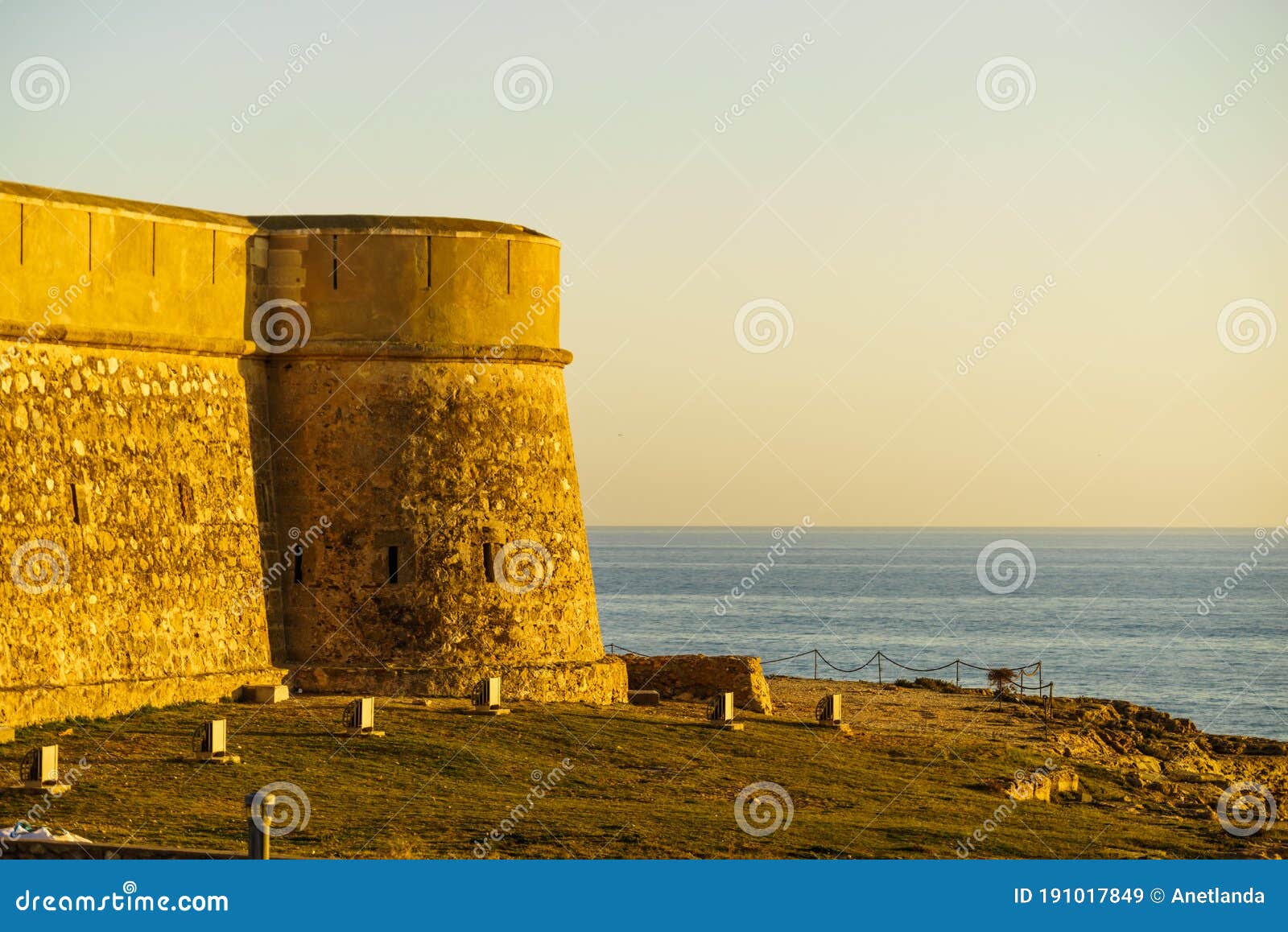 guardias viejas castle, almeria spain