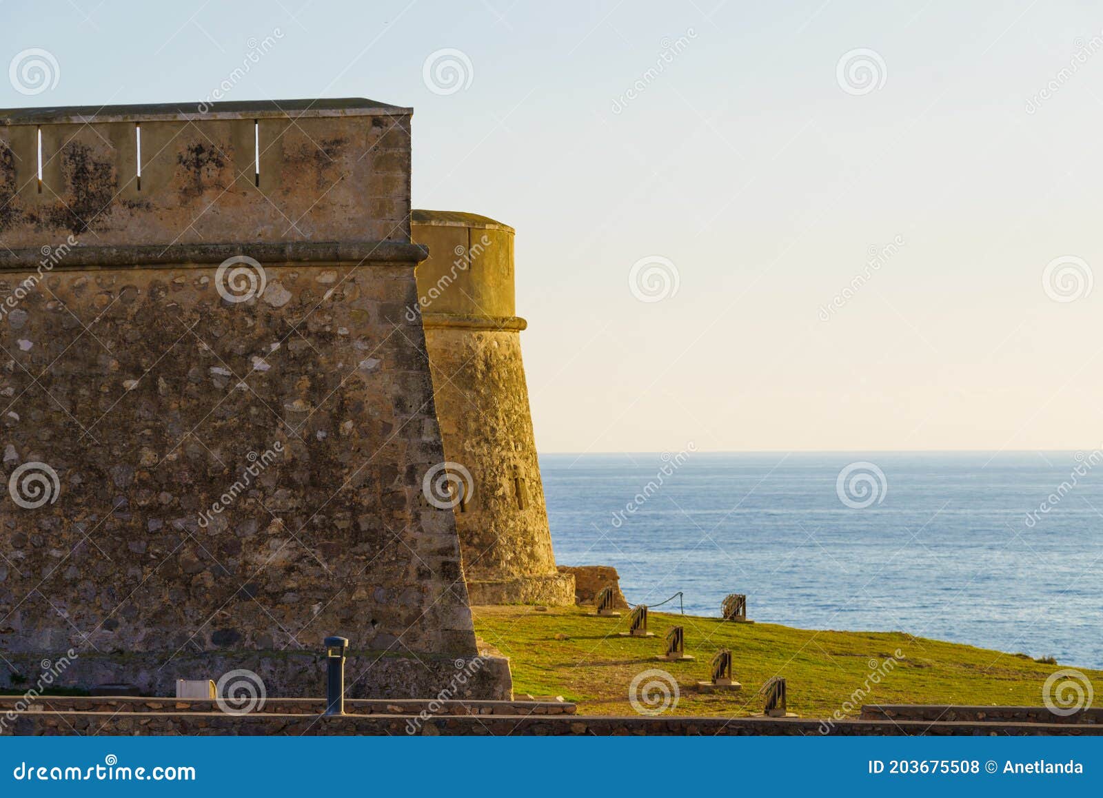 guardias viejas castle, almeria spain