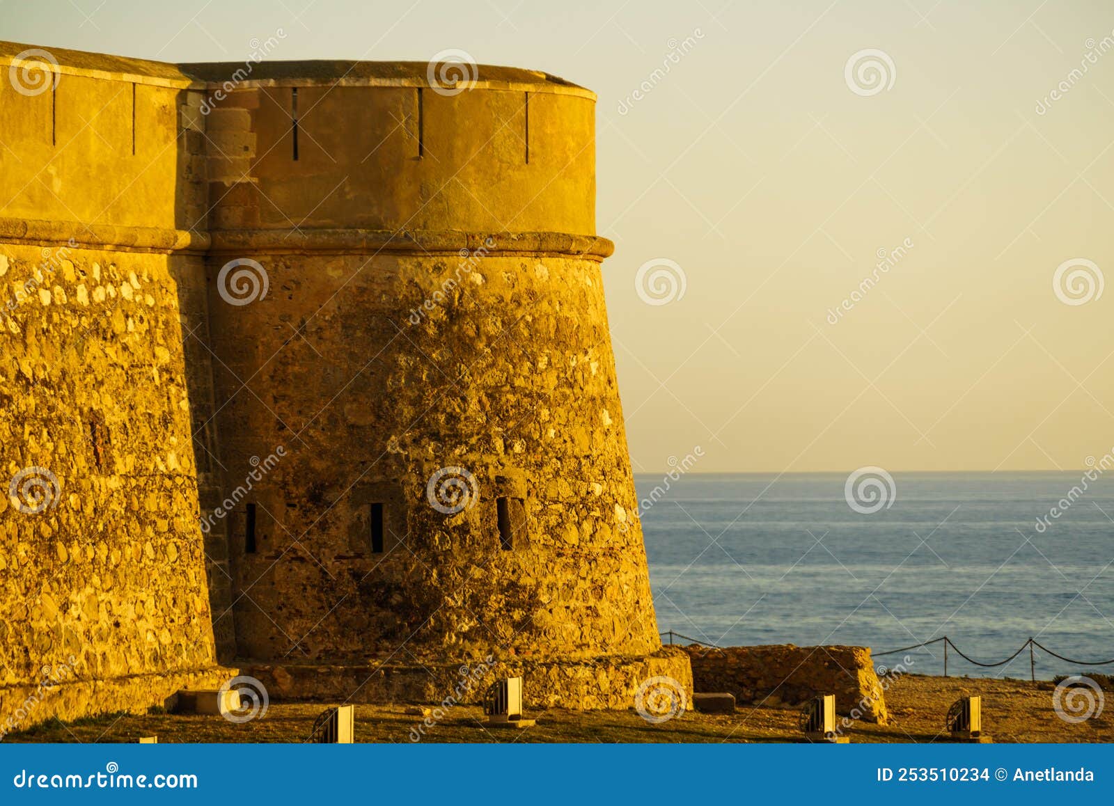 guardias viejas castle, almeria spain