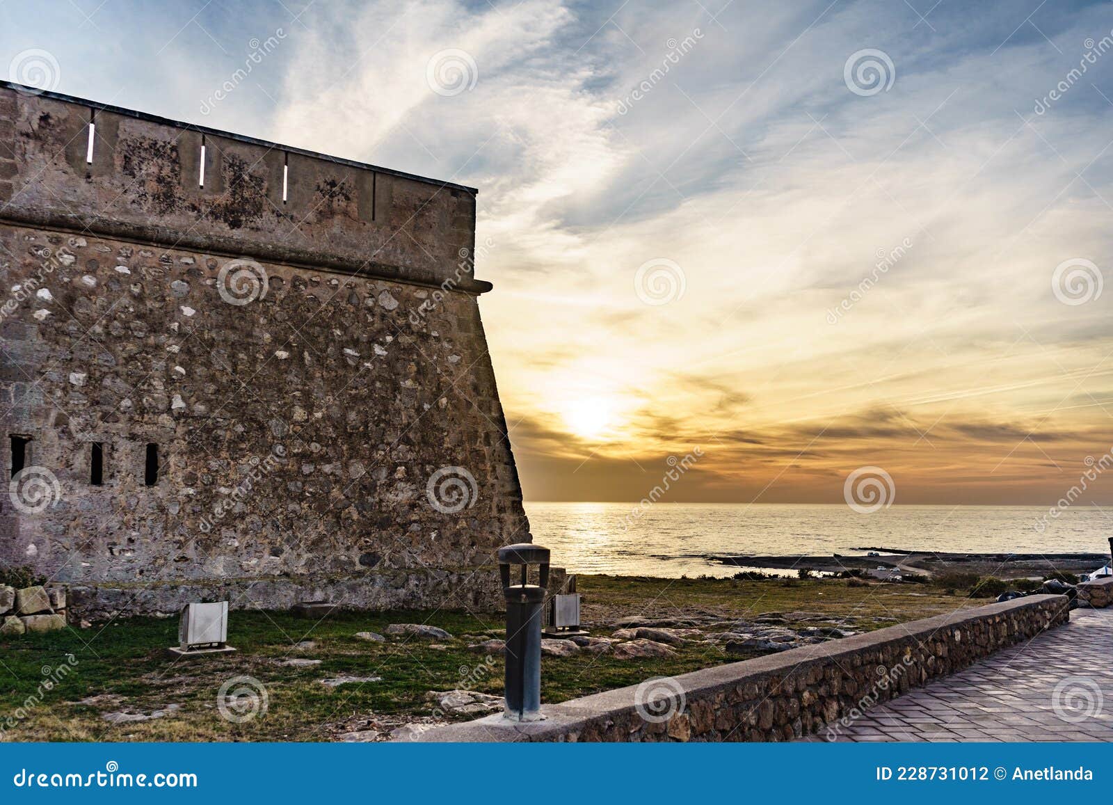 guardias viejas castle, almeria spain