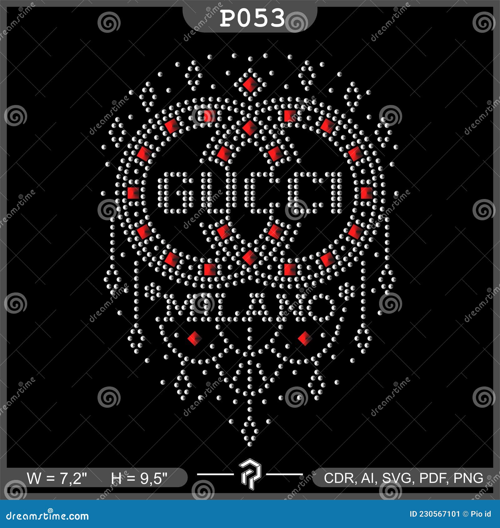 GUCCI PATTERN DESIGN. RHINESTONES DESIGN Editorial Photo - Illustration ...