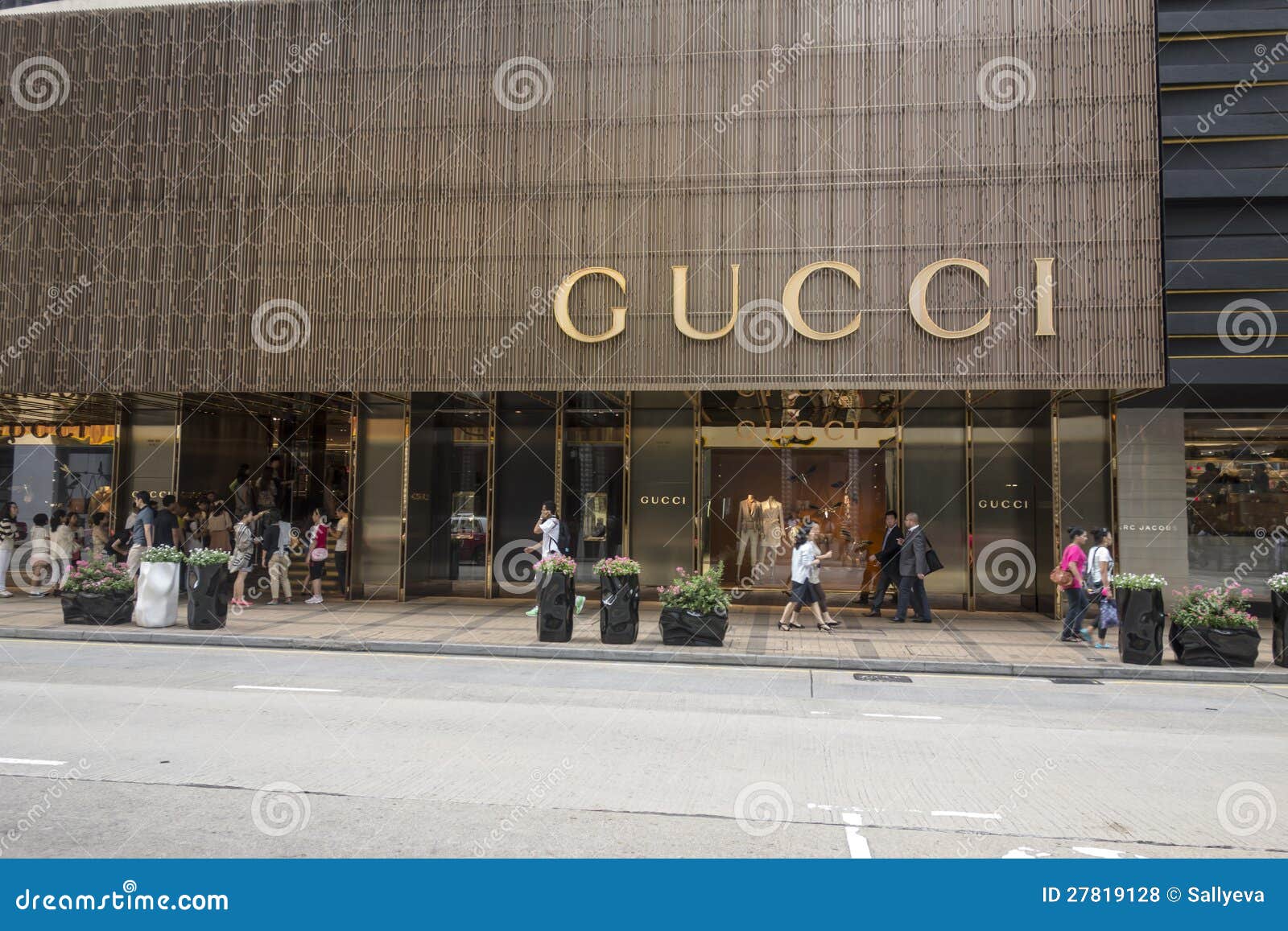 Gucci Shop editorial stock of label, 27819128