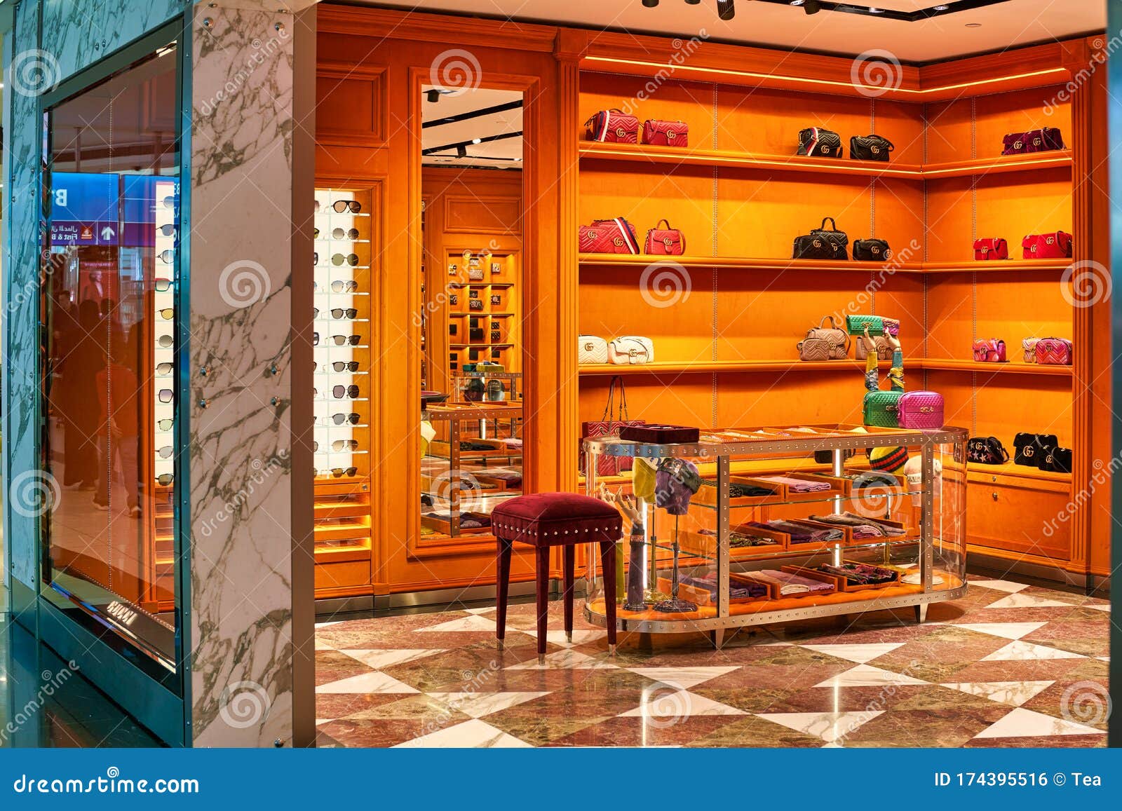 Gucci Store Dubai Intarnational Airport Editorial Photo - Image of collection, goods: 174395516