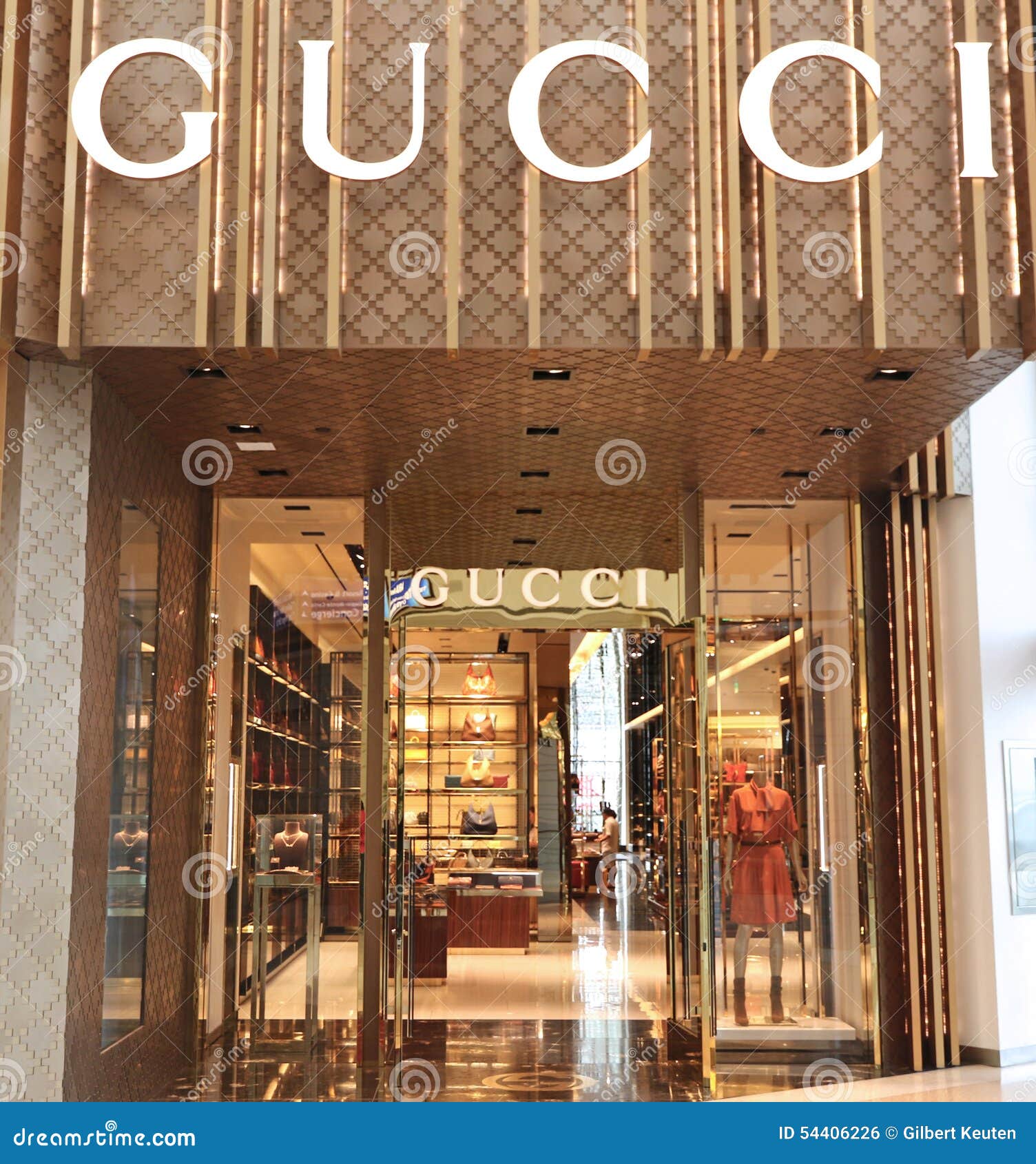 Gucci store editorial photo. Image boutique, wealth - 54406226
