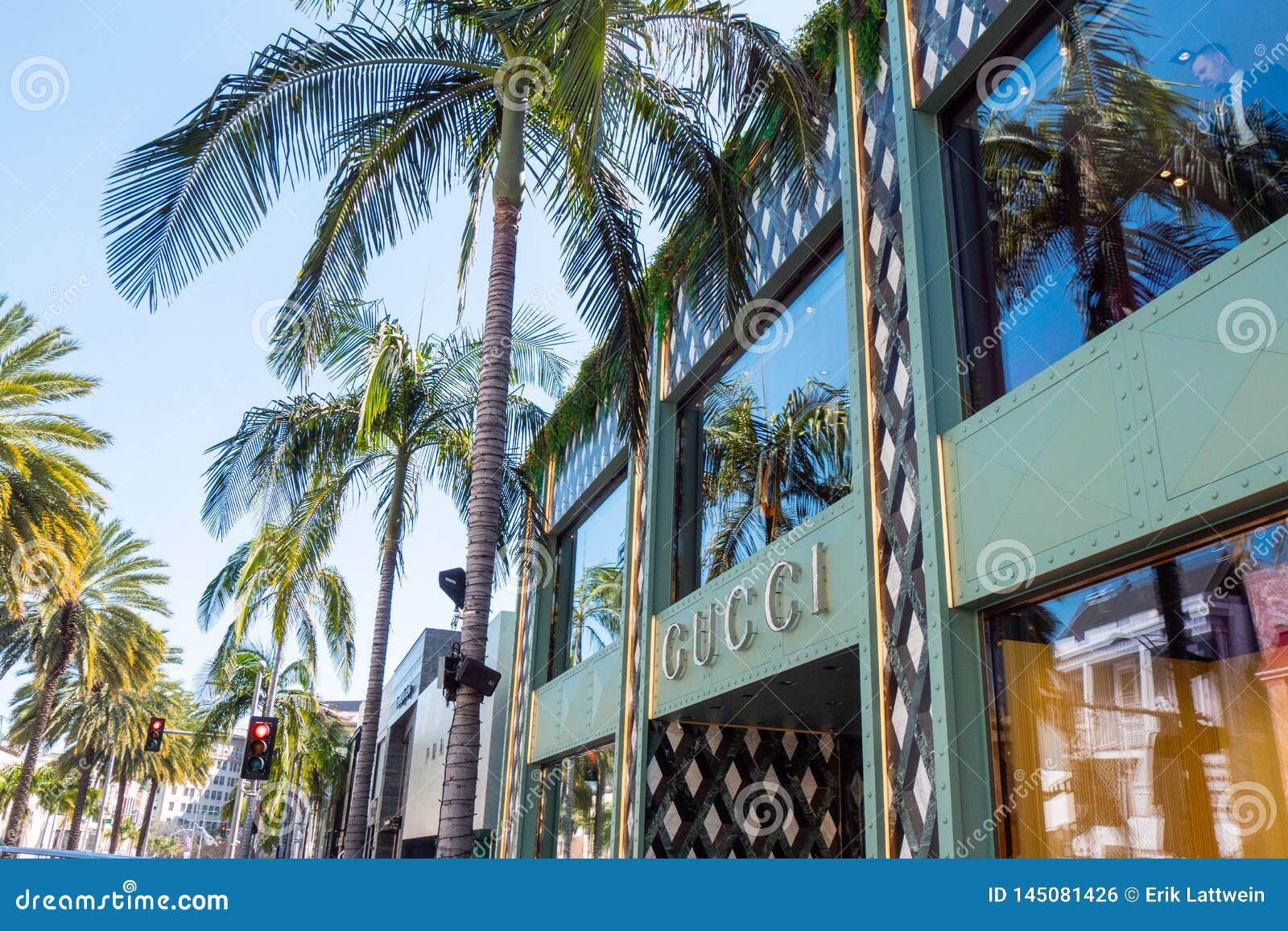 Gucci Store On Rodeo Drive In Los Angeles Stock Photo - Download Image Now  - Beverly Hills - California, Gucci, American Culture - iStock