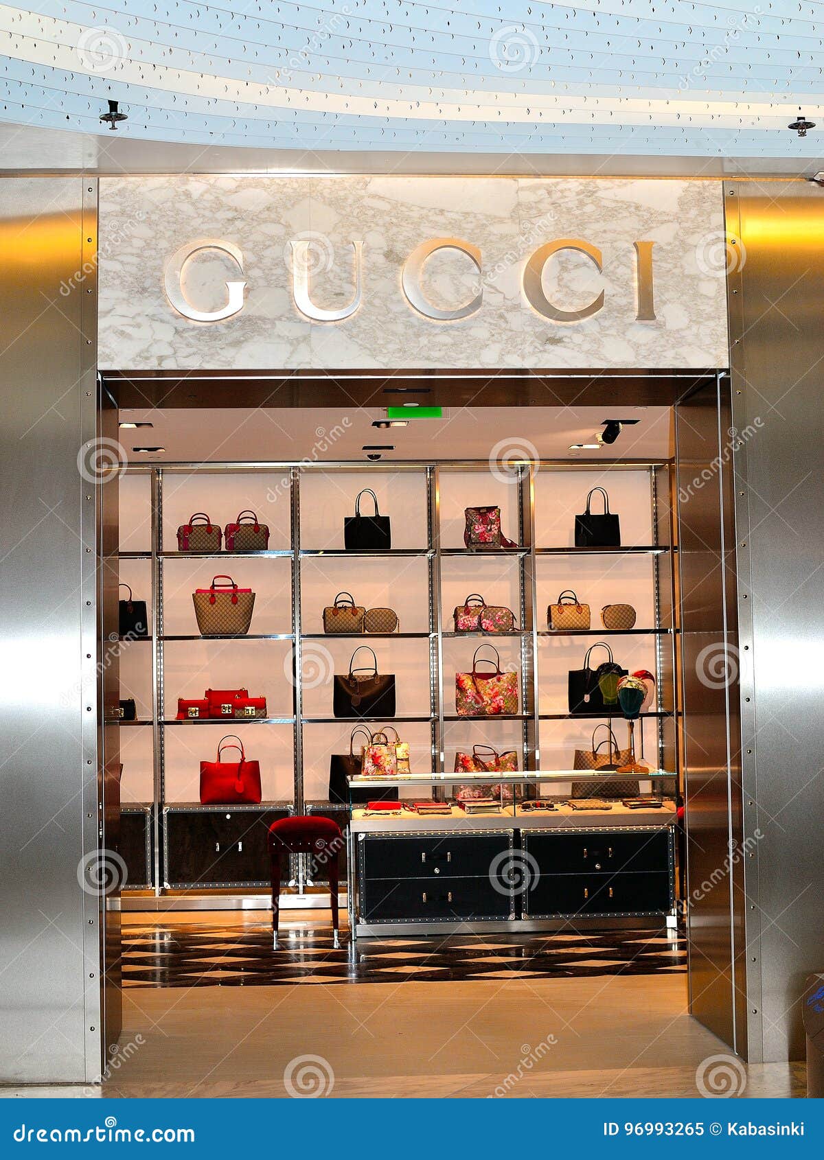 Gucci Store in Schiphol Airport, Holland Editorial - Image of brand, brands: 96993265