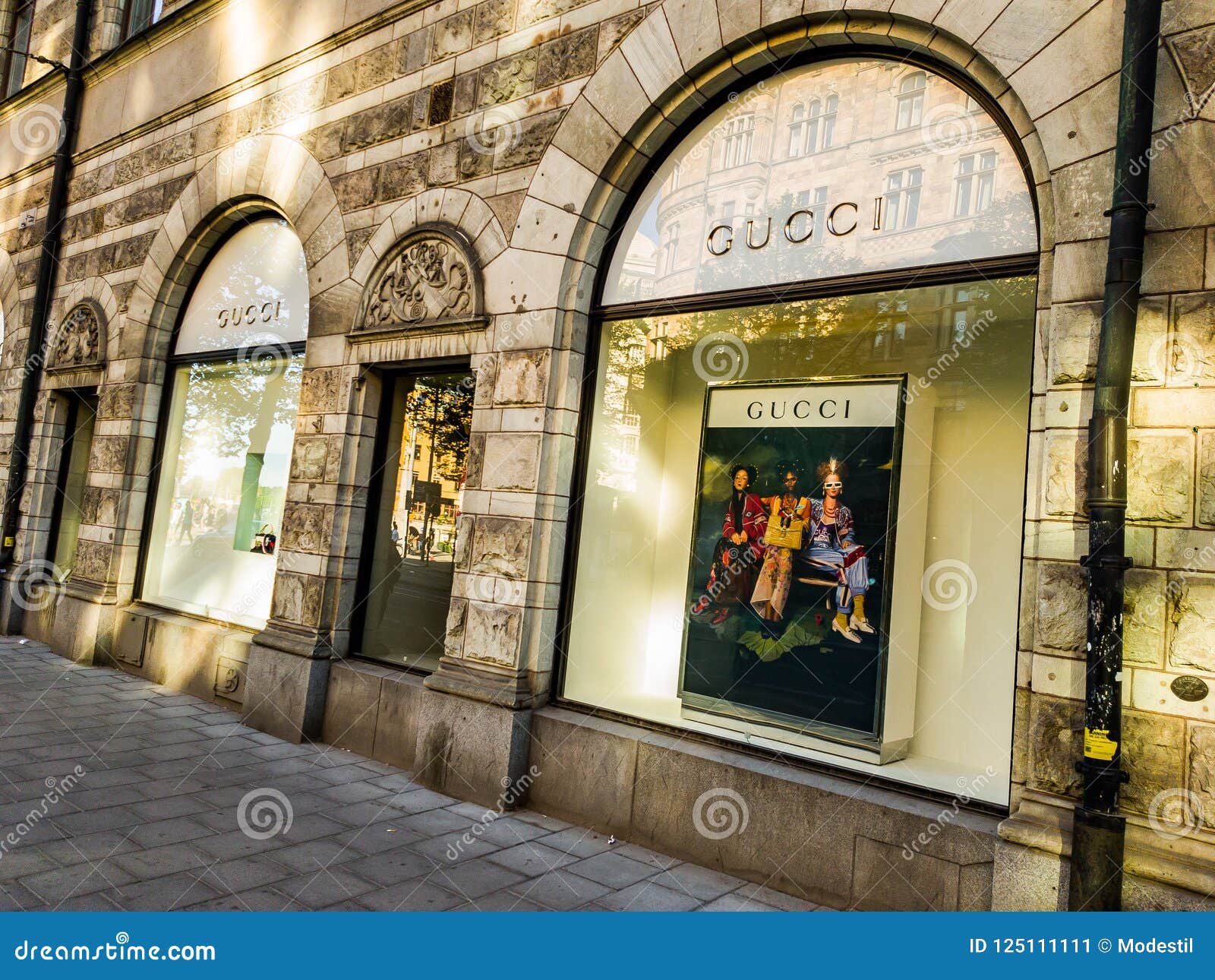 Gucci Store Stockholm EDITORIAL Editorial Photo - Image of shopping, 125111111