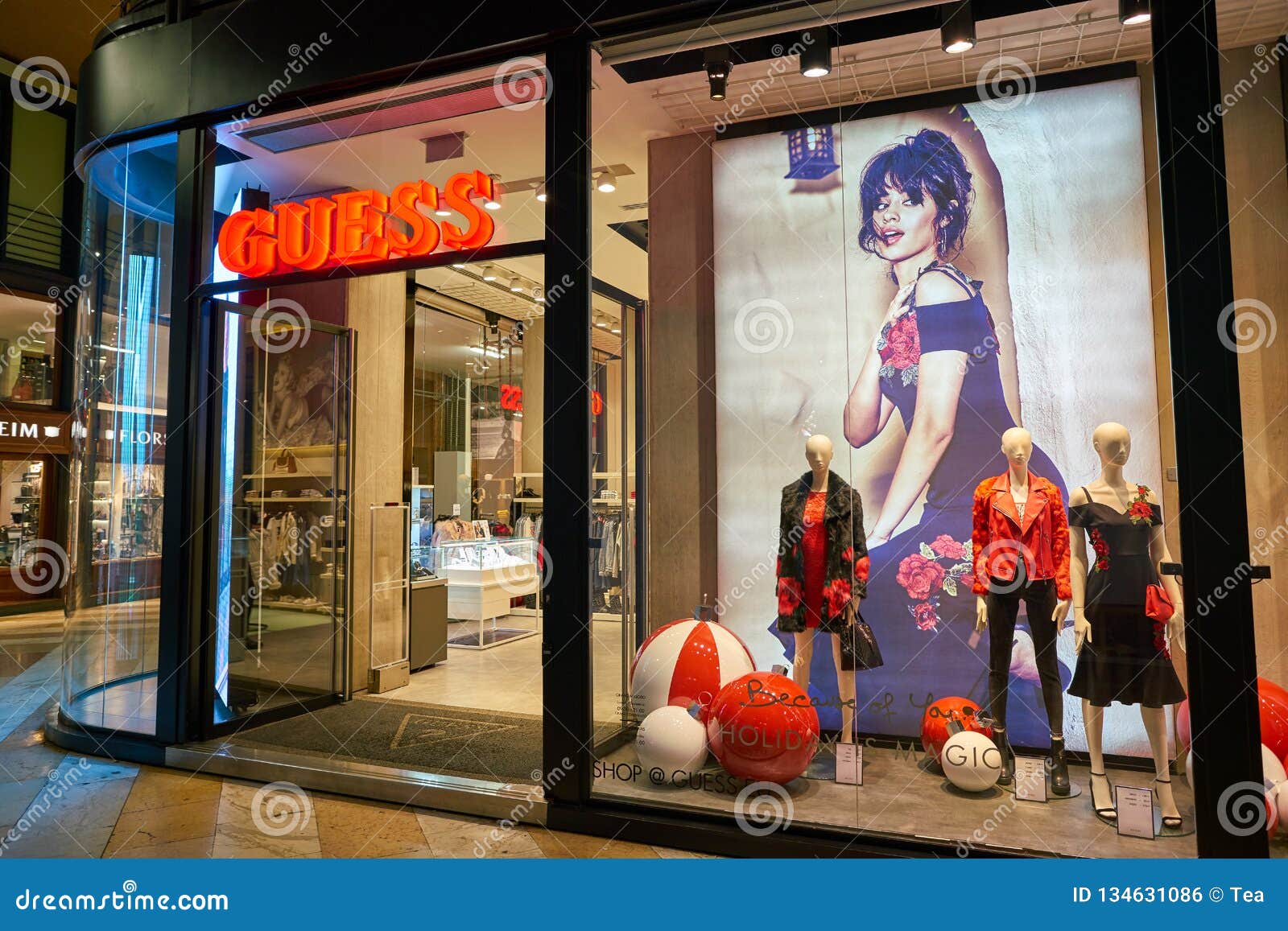Guess store editorial photo. of window, boutique - 134631086