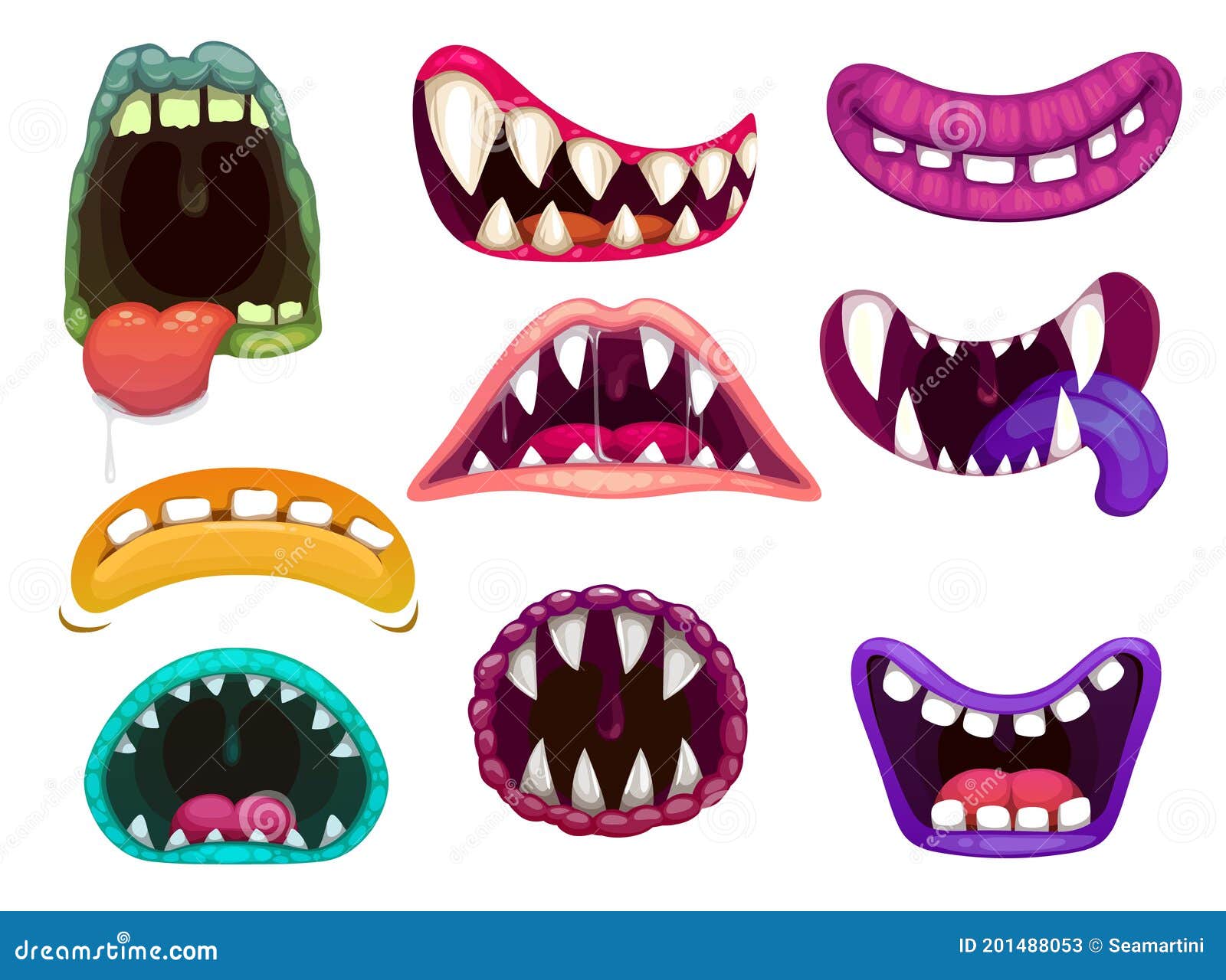 V1 Dents de monstre