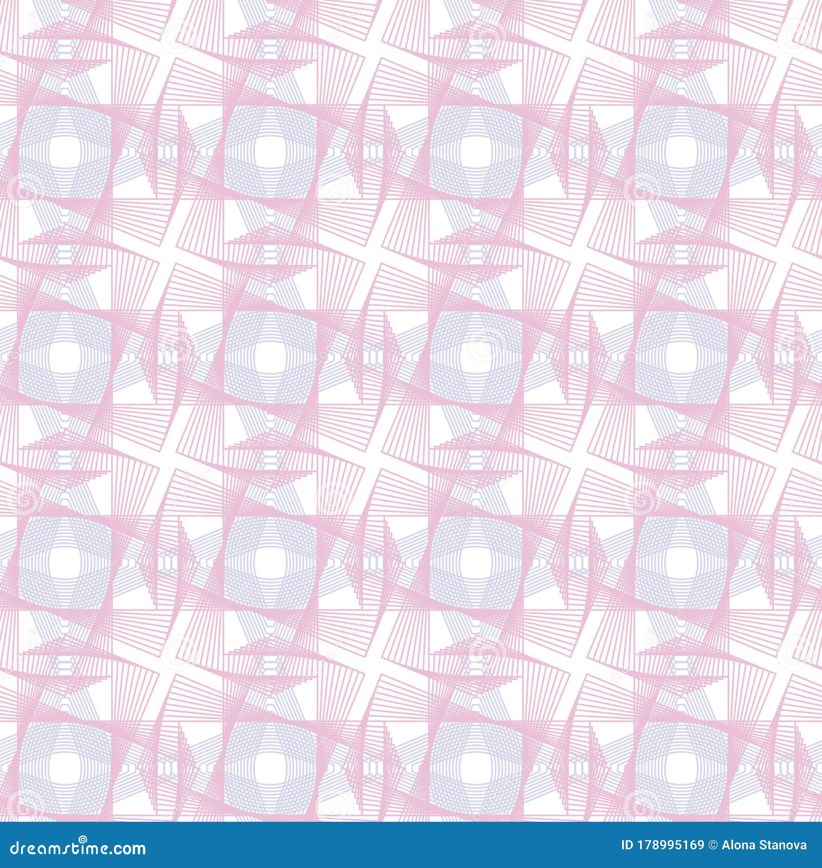 guilloche  seamless pattern. color background with pink thin lines and optical blending effect