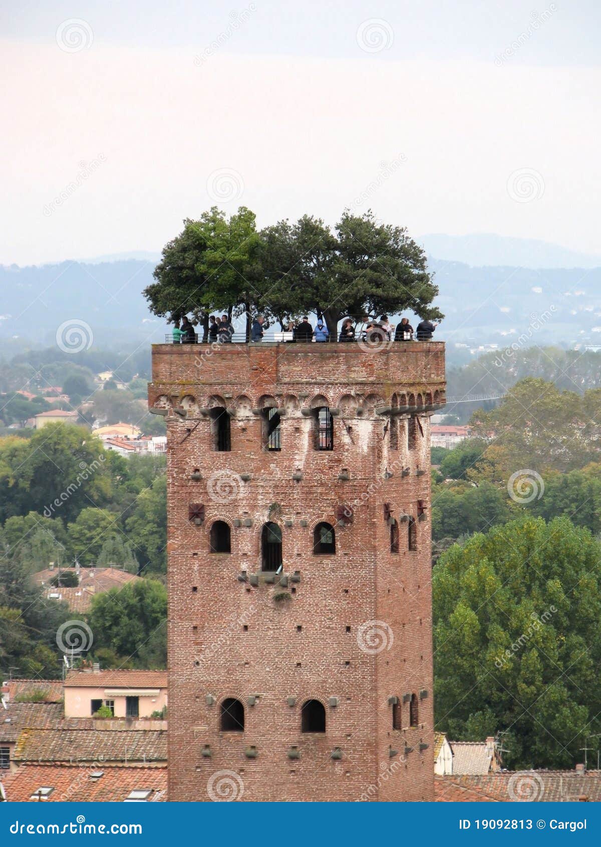 guinigi tower in lucca