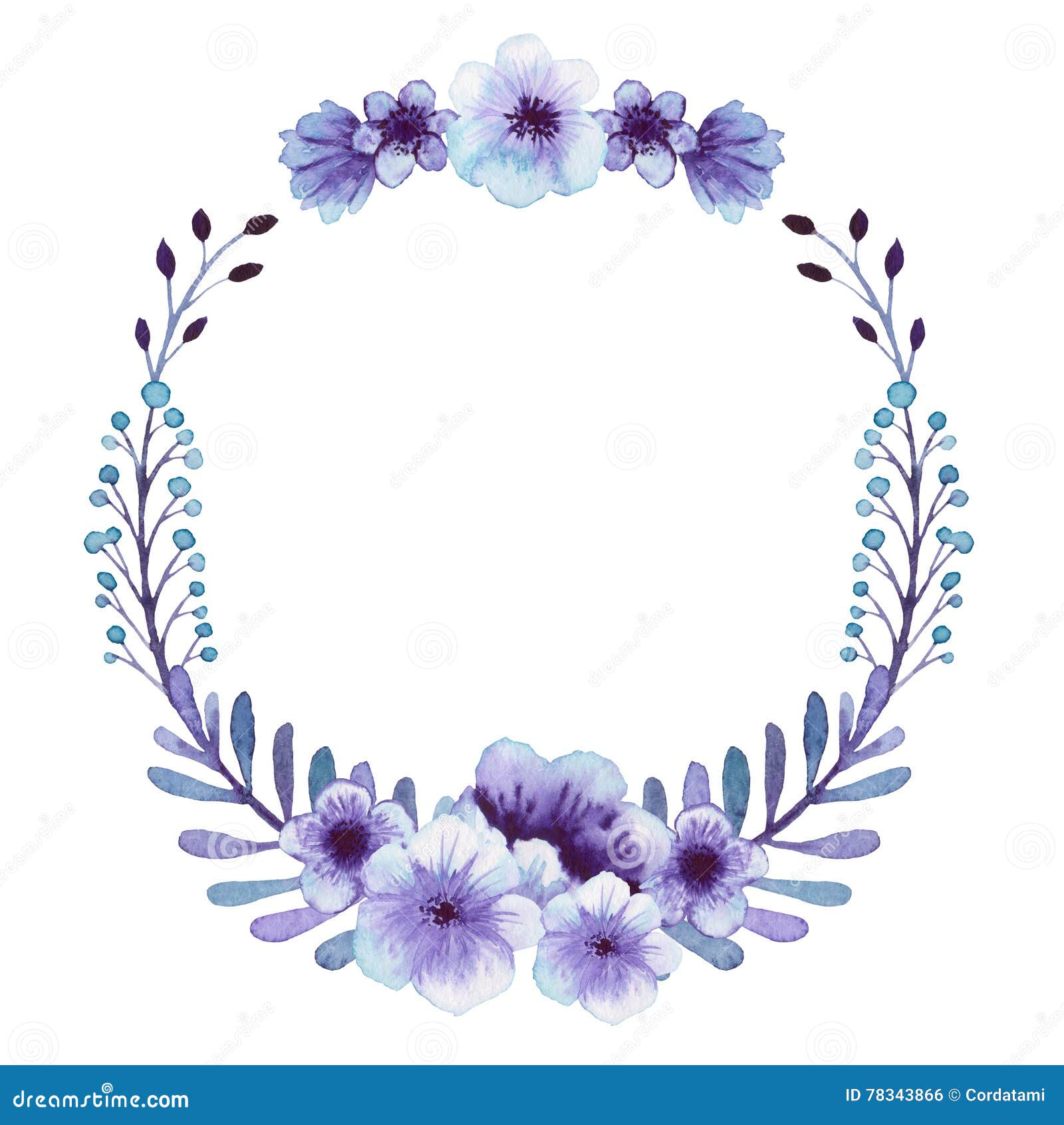 Guirnalda Con Las Flores Azules Claras Apacibles De La Acuarela Stock de ilustración - Ilustración de arte, resorte: 78343866 Guirnalda Con Las Flores Azules Claras Apacibles De La Acuarela Stock de ilustración - Ilustración de arte, resorte: 78343866