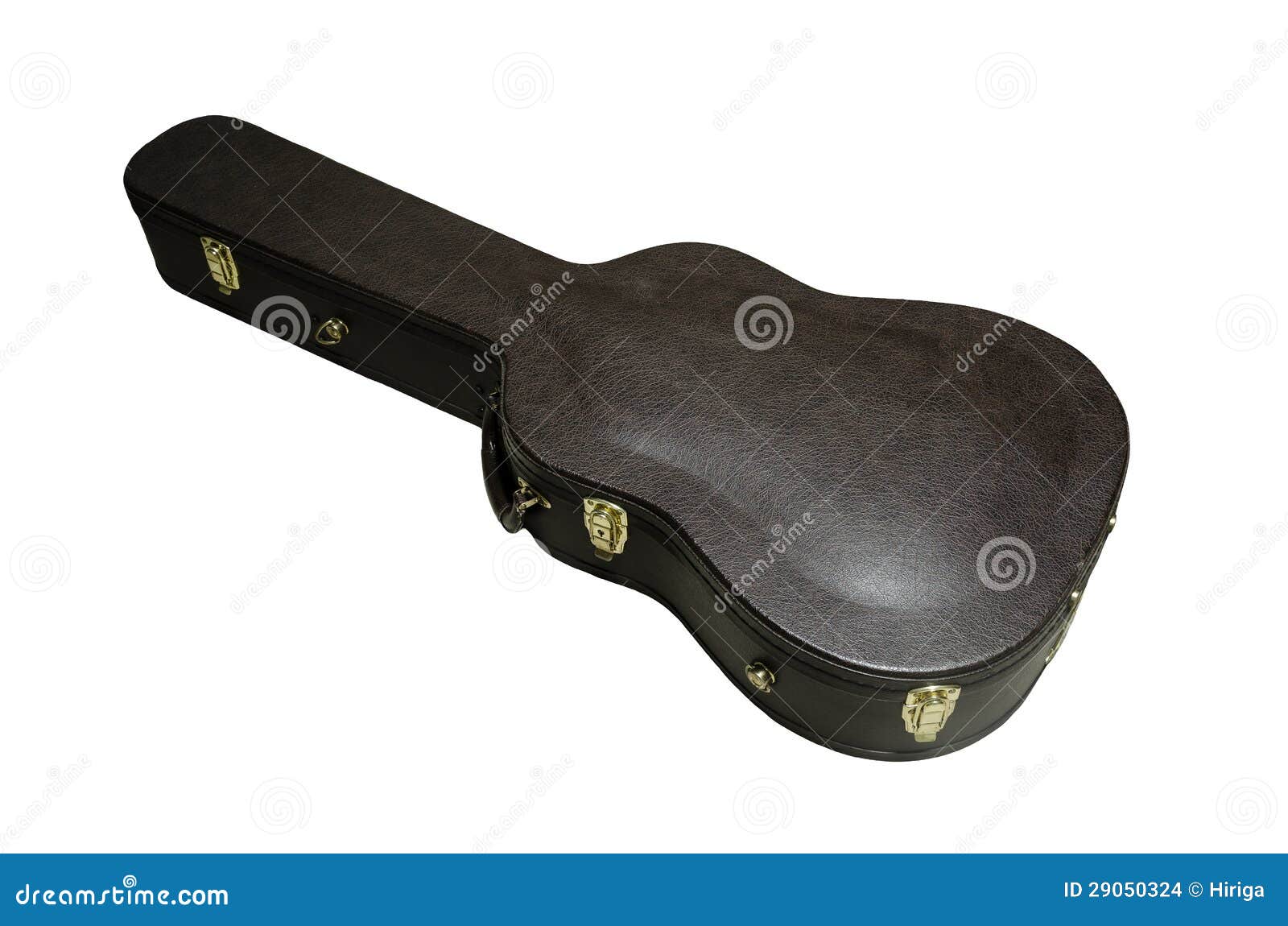 Guitar Case Isolated on White Background Stock Photo Image of carry