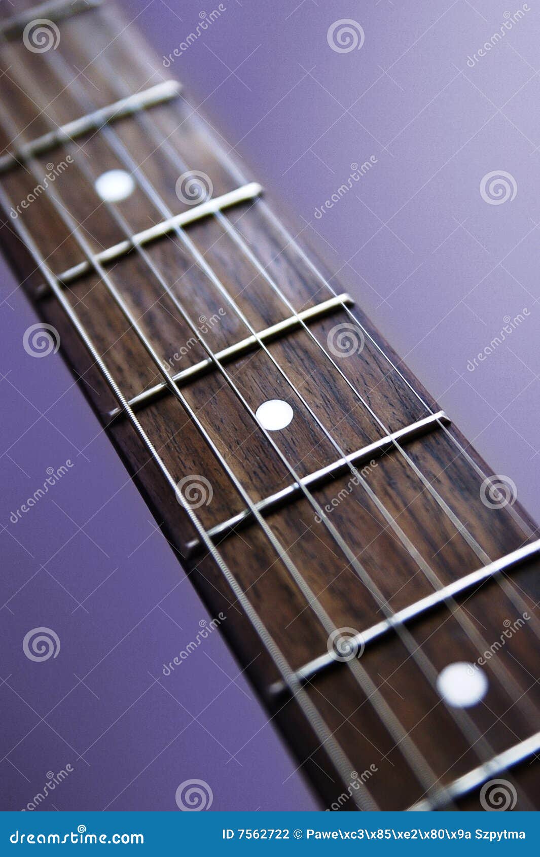 Guitar fingerboard stock photo. Image of finger, cord 7562722