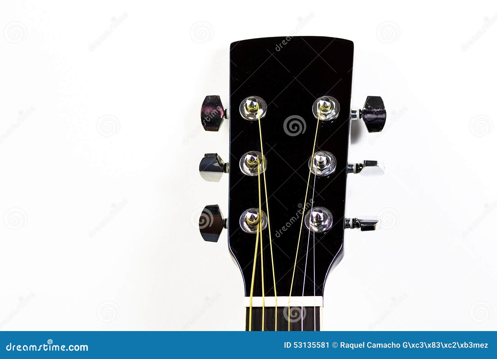 Guitar Head stock image. Image of wood, isolated, arts 53135581