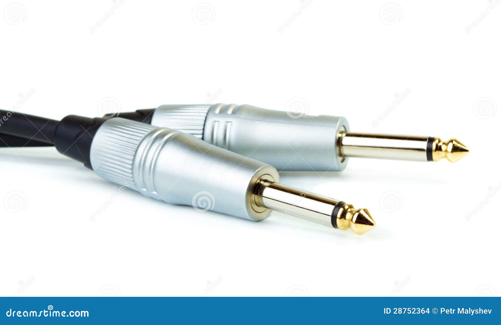 Guitar Jack stock photo. Image of instrument, blue, audio 28752364