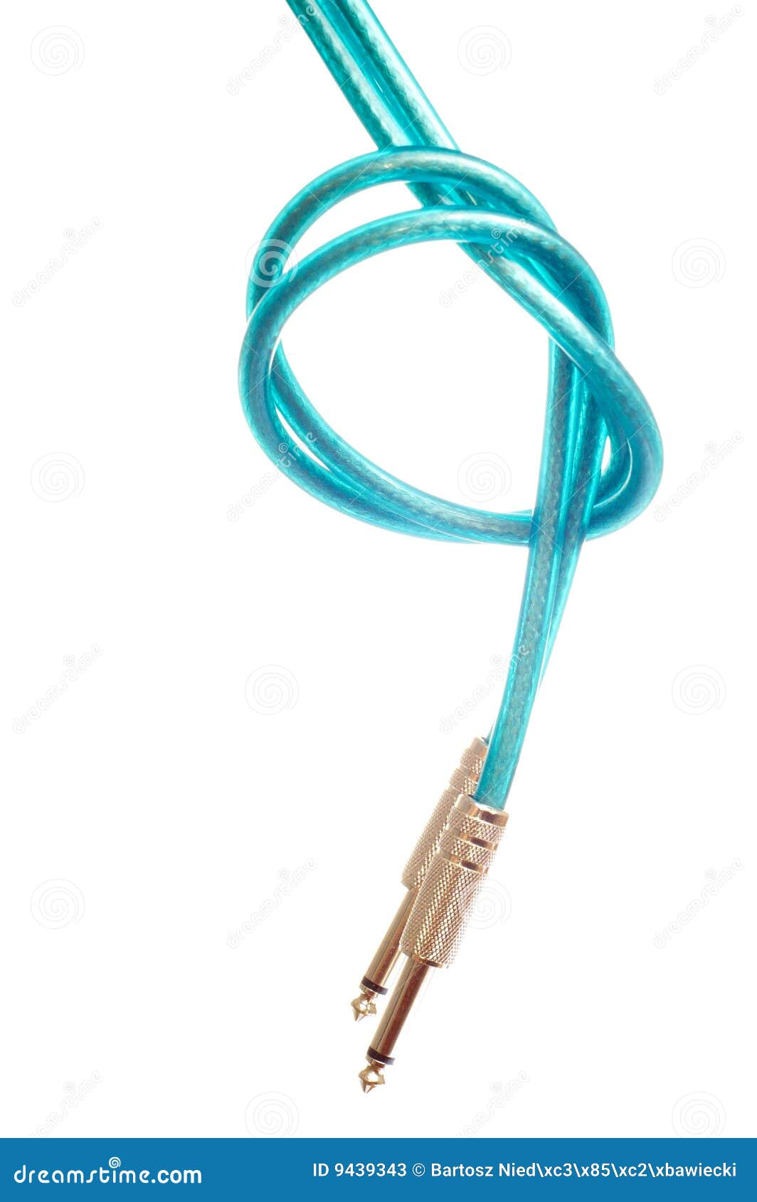 Guitar jack jack cable stock image. Image of player, metal 9439343