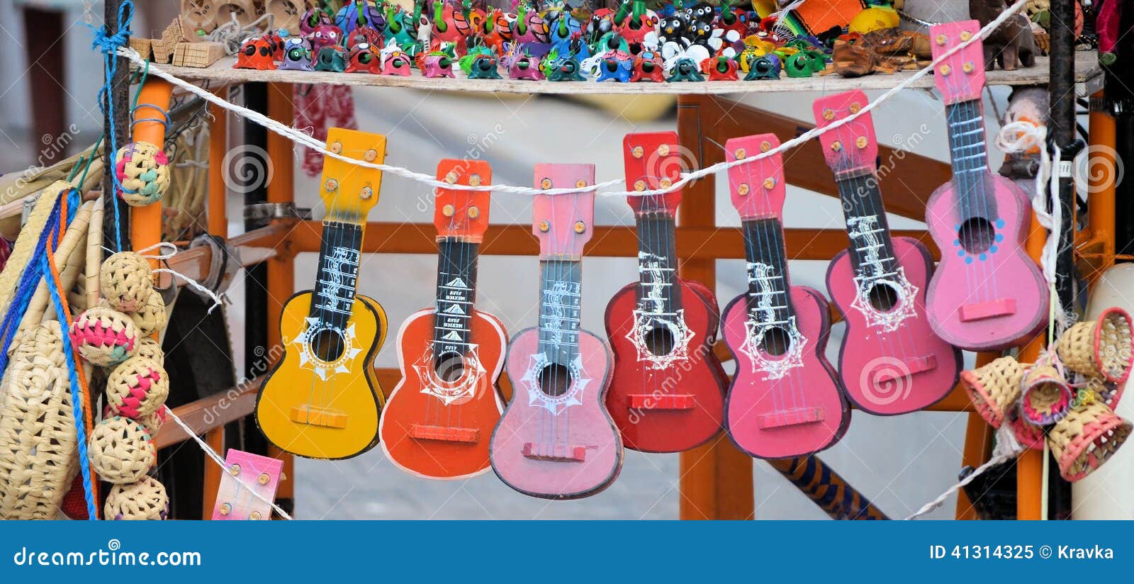 Guitar from Mexico stock image. Image of goods, hispanic 41314325