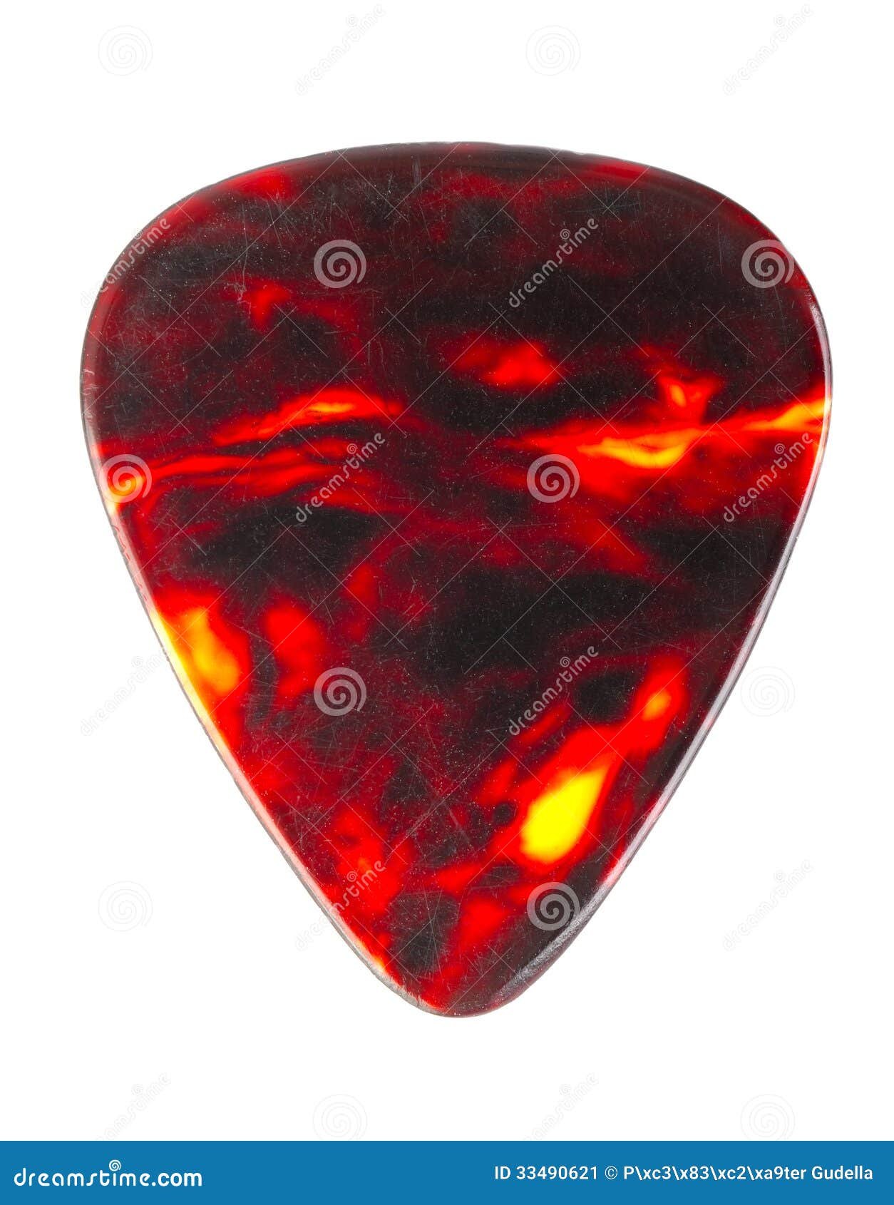 Guitar Pick stock image. Image of abstract, piece, pick - 33490621