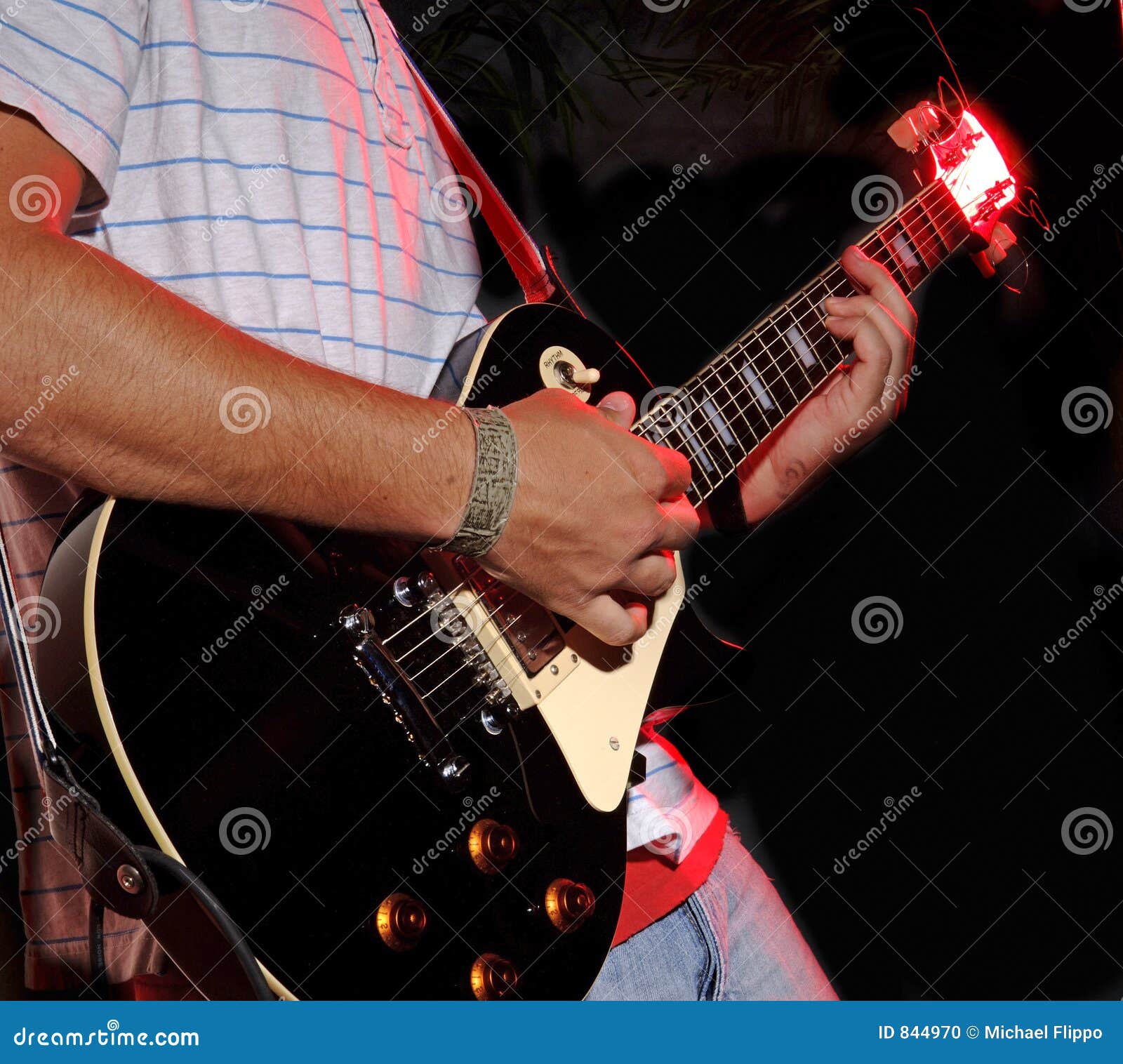 Guitar Playing Music Band Stock Photo Image of creative, band 844970