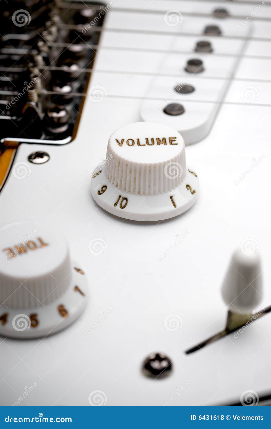 Guitar Volume Control Picture. Image 6431618