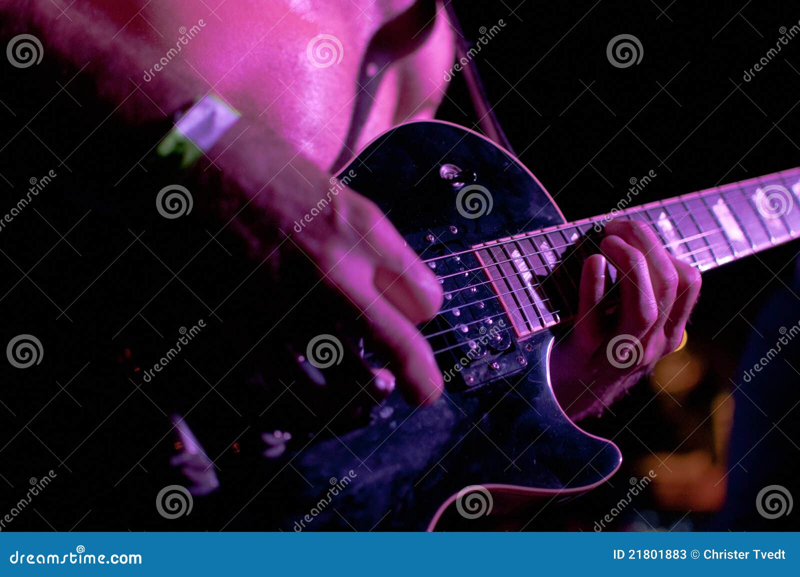 Guitare hands stock image. Image of music, performer 21801883