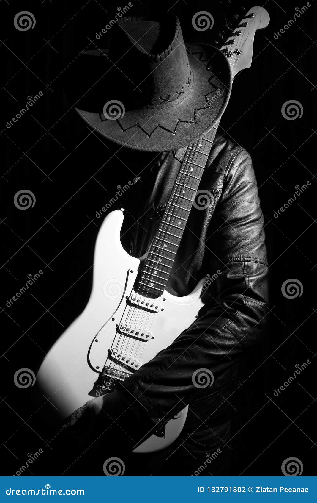 guitarist portrait