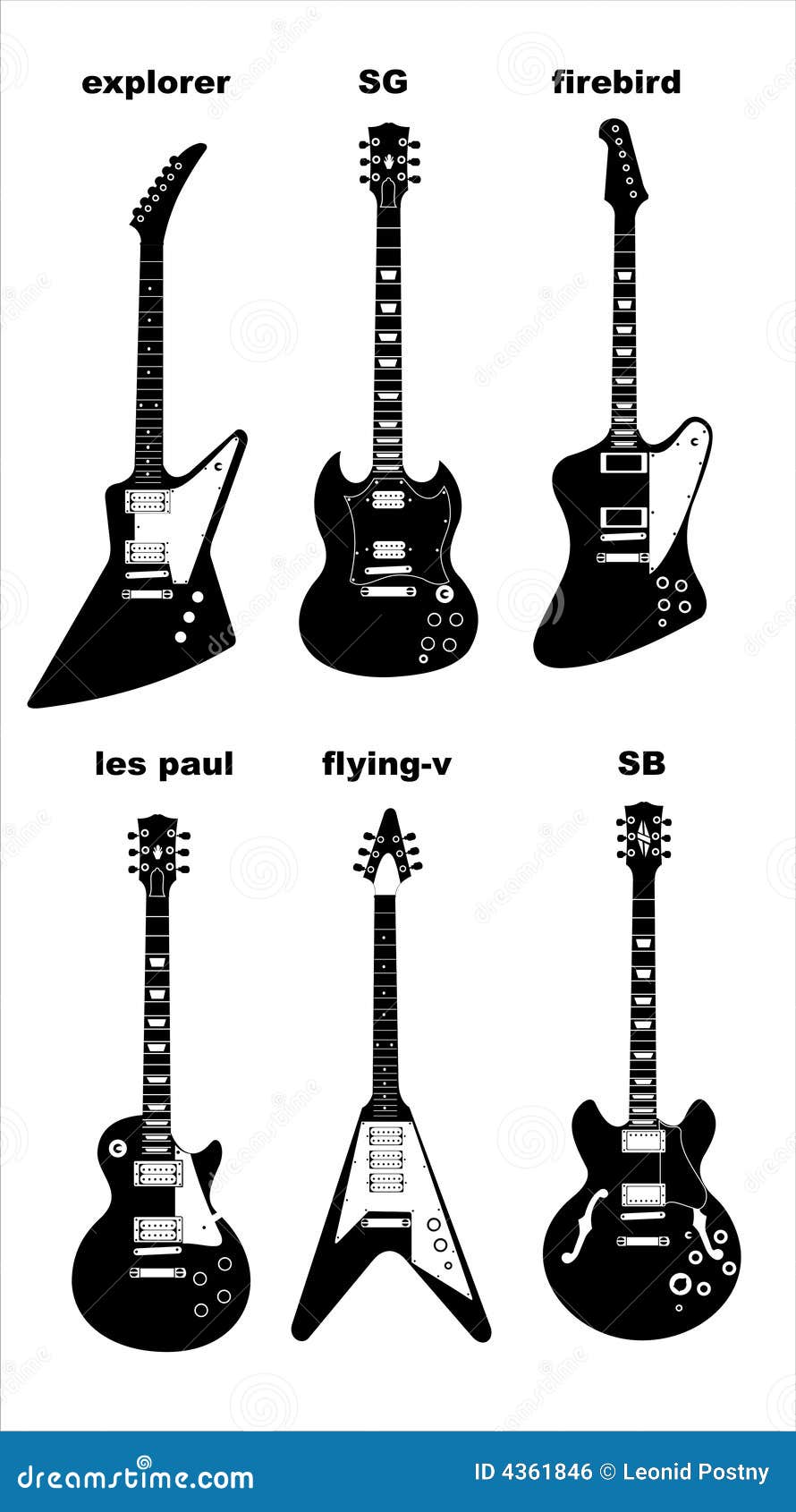 Gibson Les Paul Ilustrações, Vetores E Clipart De Stock – (506 Stock  Illustrations), image size:890x1690