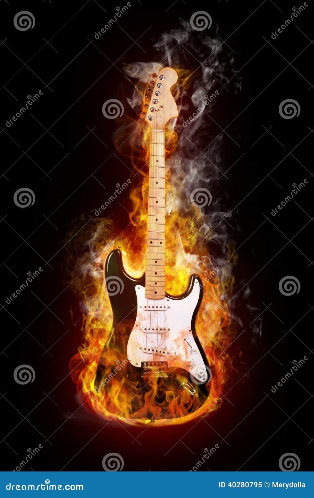 Guitarra elétrica ilustração stock. Ilustração de imagem - 40280795, image size:1067x1690